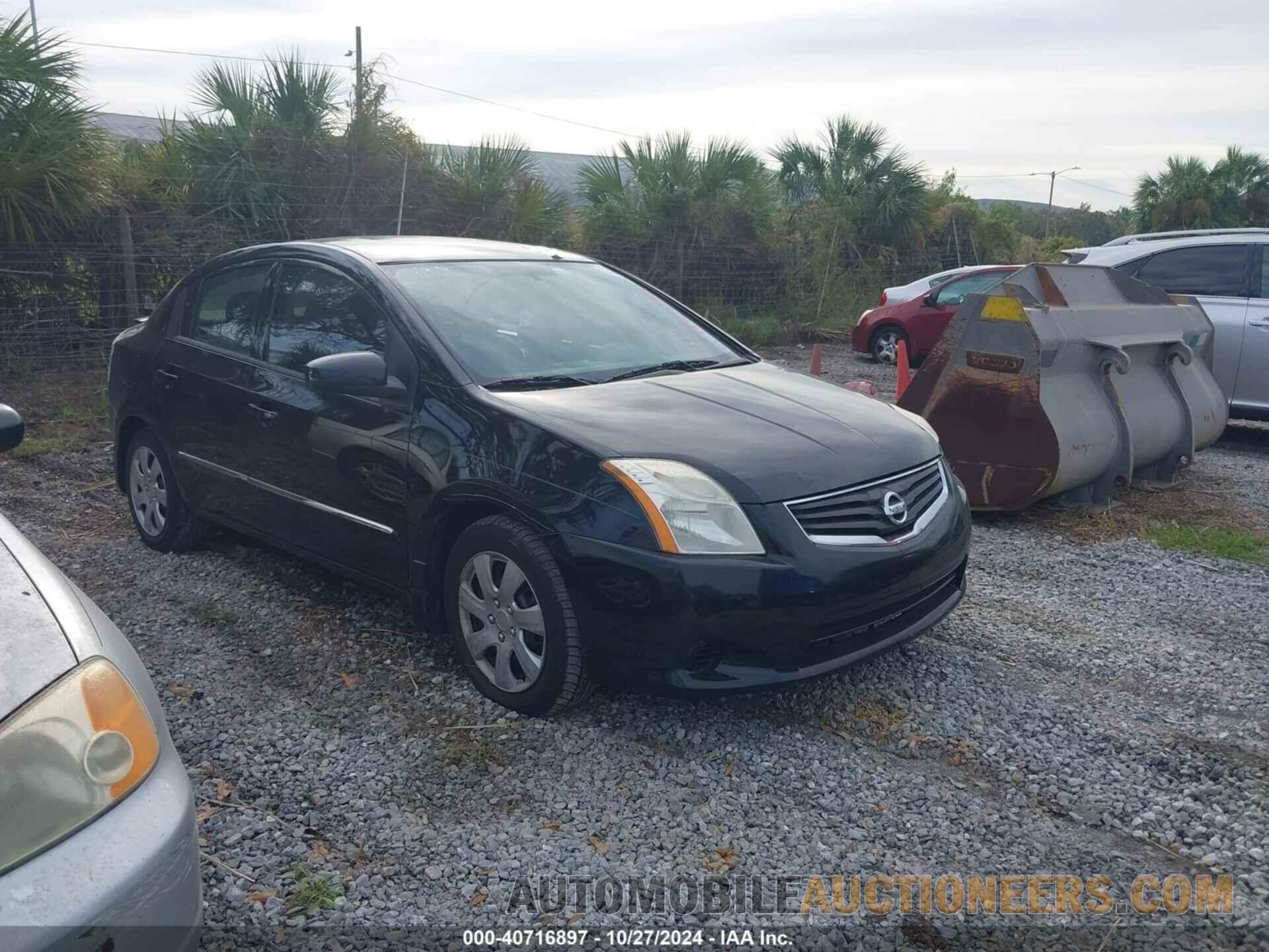 3N1AB6AP9CL663820 NISSAN SENTRA 2012