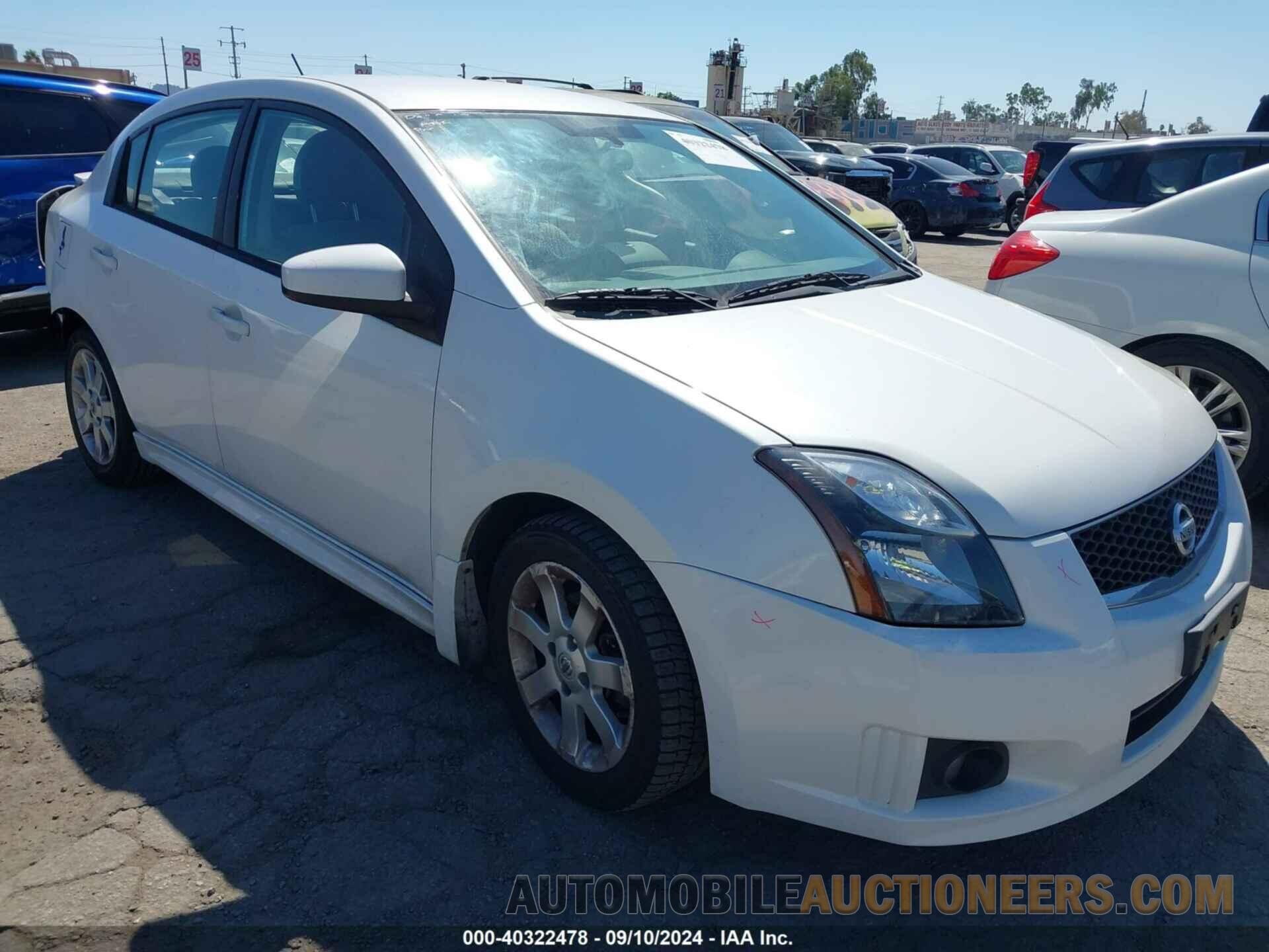 3N1AB6AP9CL681315 NISSAN SENTRA 2012