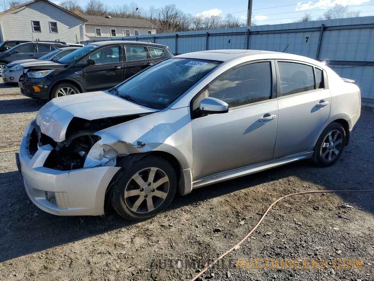 3N1AB6AP9CL691925 NISSAN SENTRA 2012