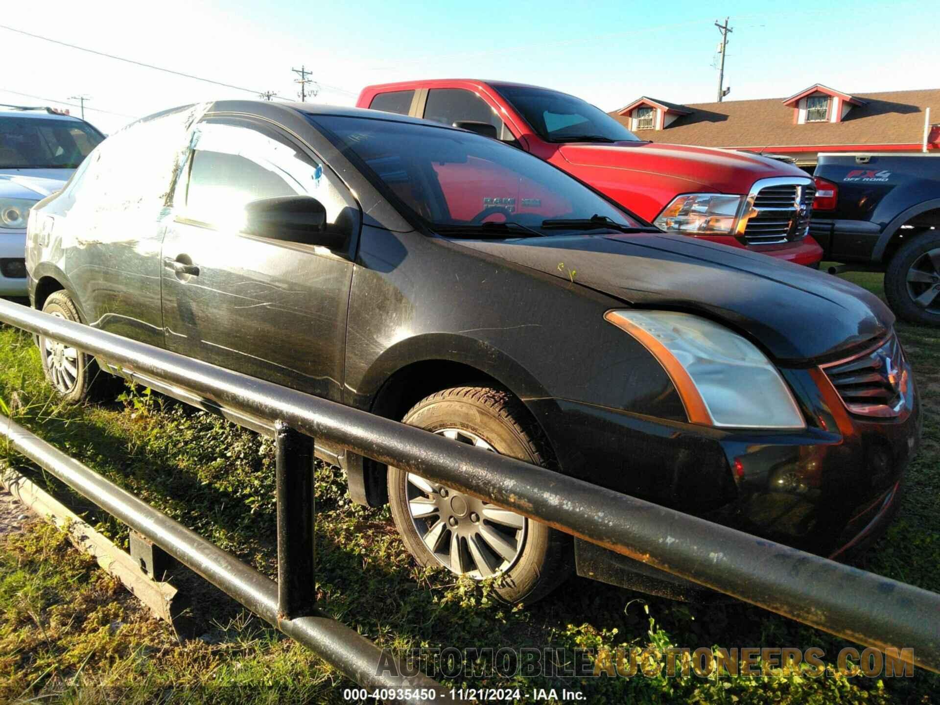 3N1AB6AP9CL756109 NISSAN SENTRA 2012