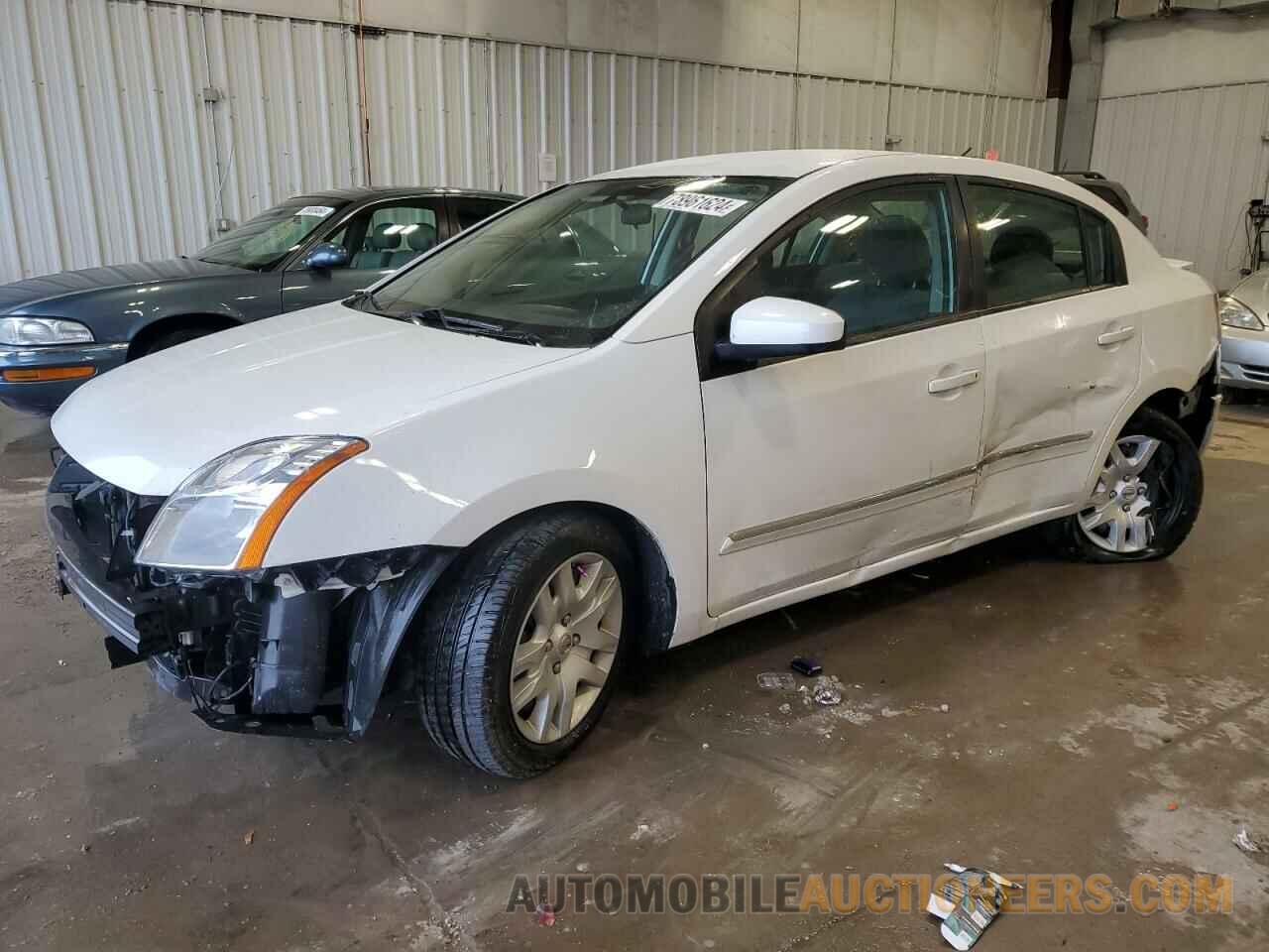 3N1AB6AP9CL765859 NISSAN SENTRA 2012