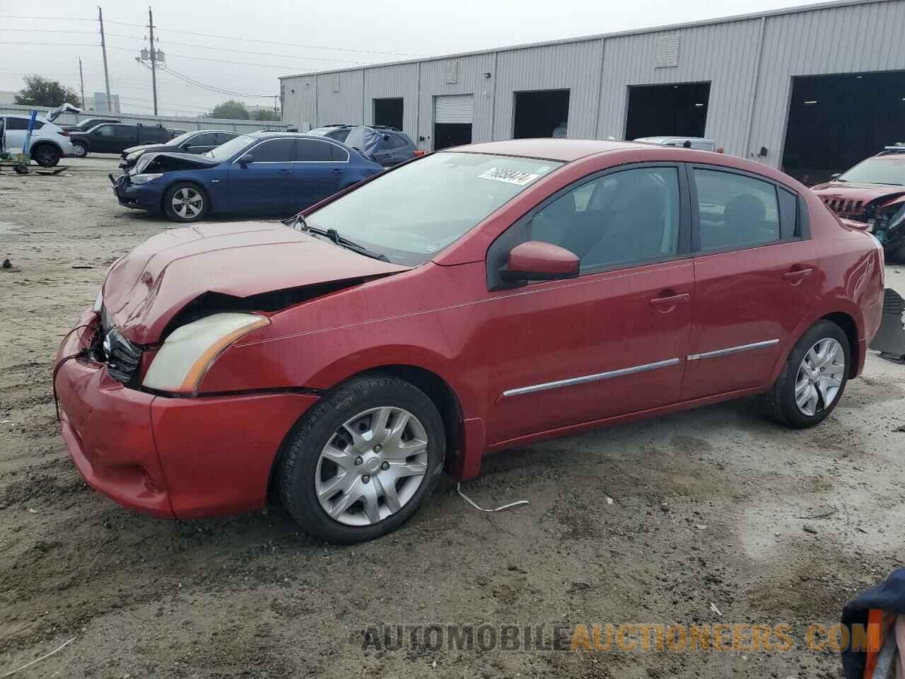 3N1AB6APXCL723815 NISSAN SENTRA 2012