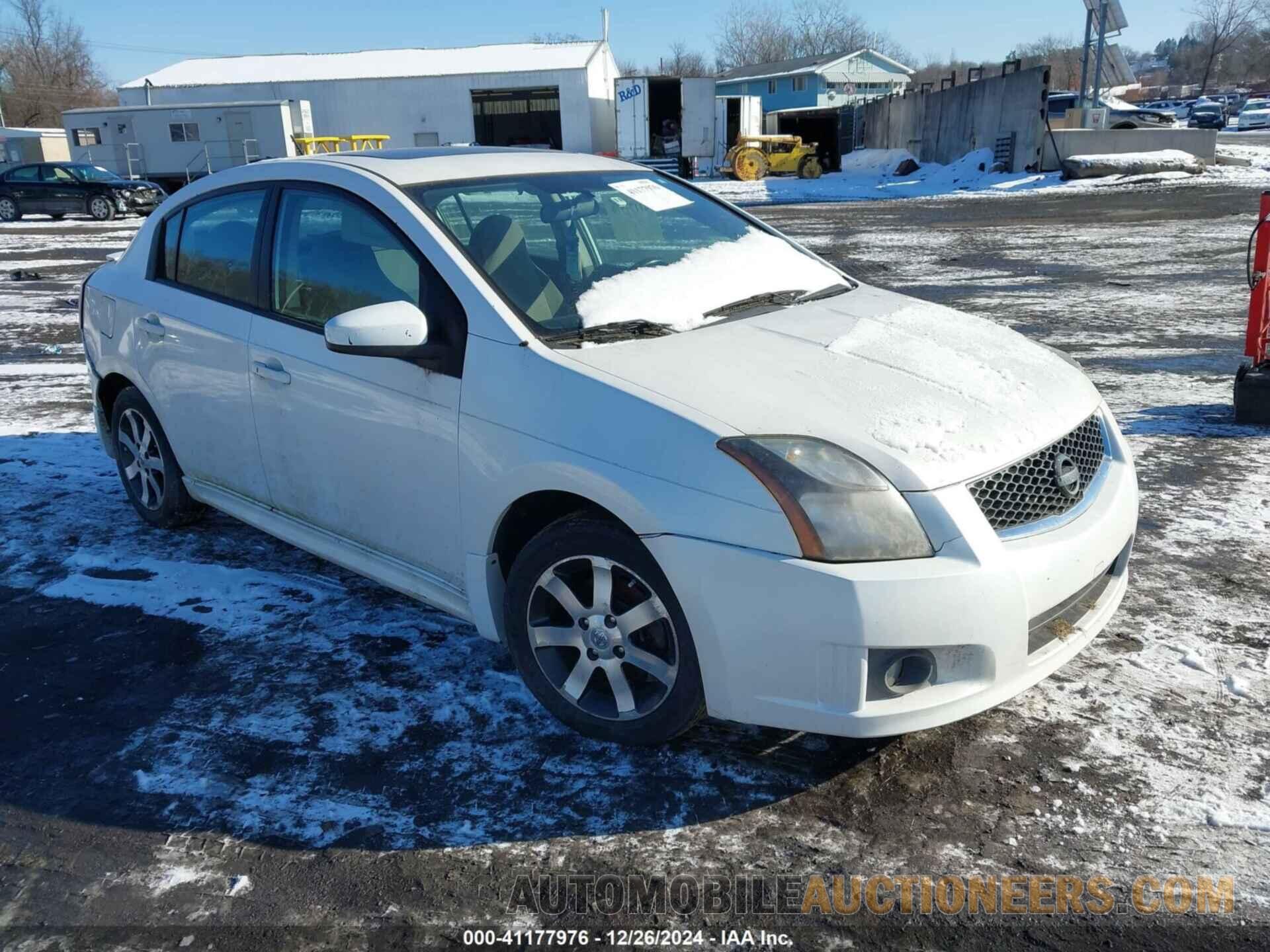 3N1AB6APXCL728464 NISSAN SENTRA 2012