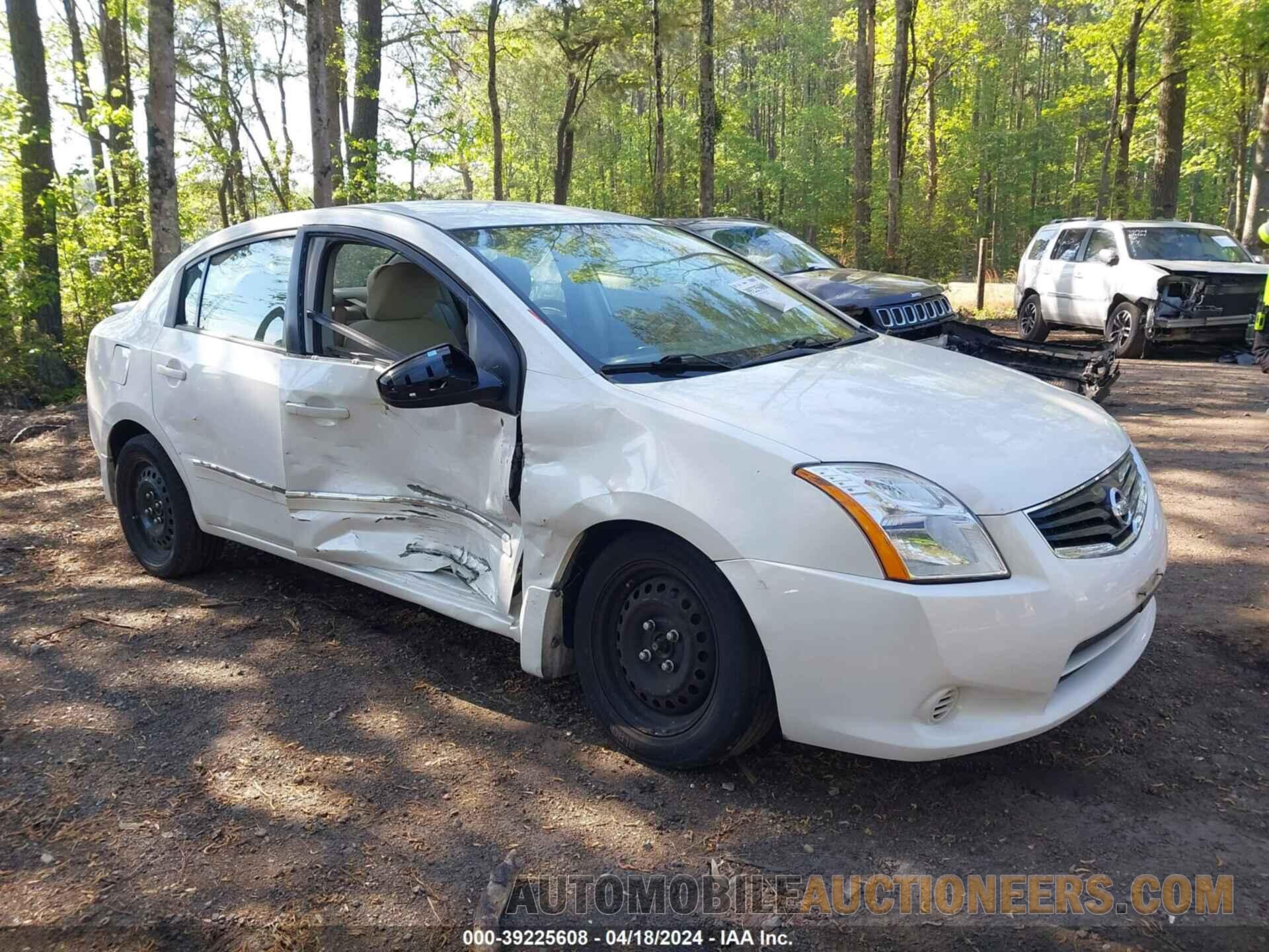 3N1AB6APXCL761402 NISSAN SENTRA 2012