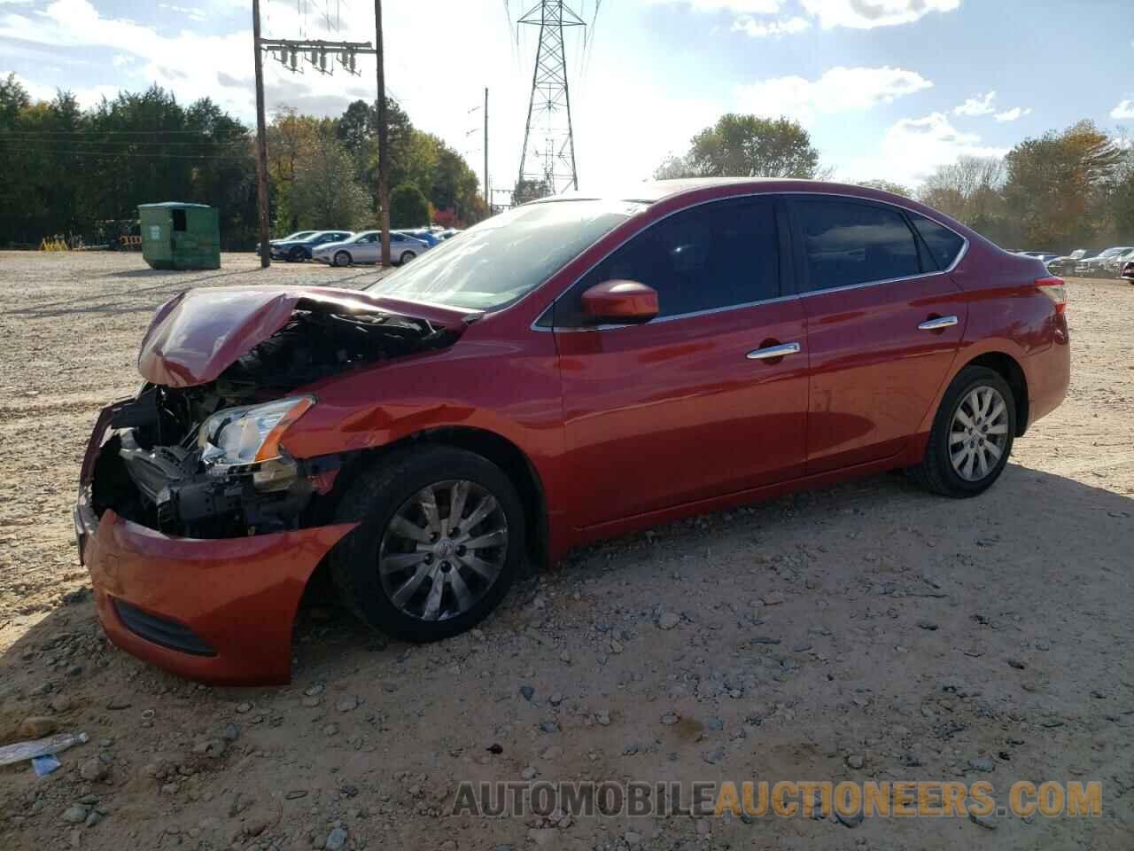 3N1AB7AP0DL659761 NISSAN SENTRA 2013