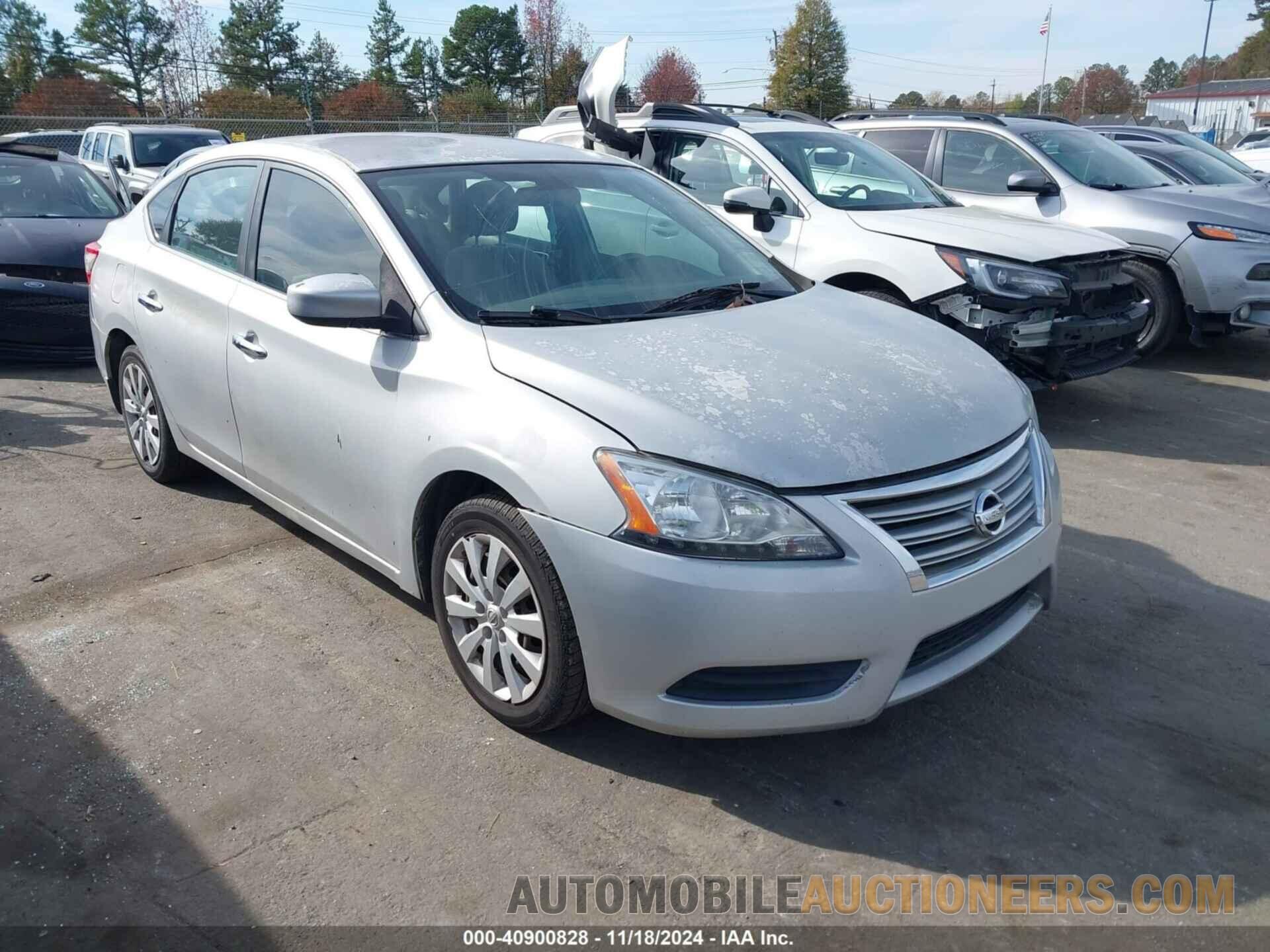 3N1AB7AP0DL664670 NISSAN SENTRA 2013