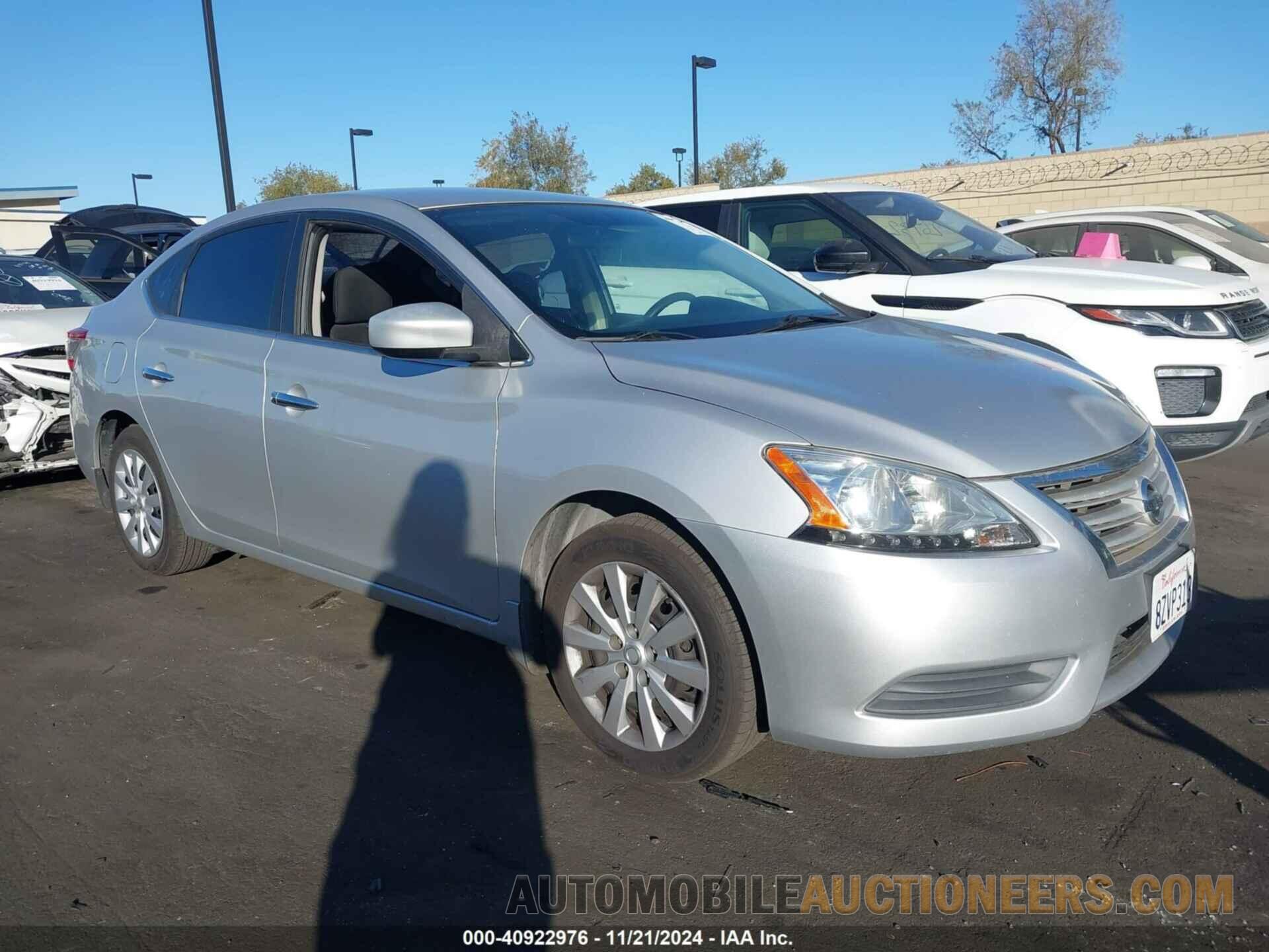 3N1AB7AP0EL622503 NISSAN SENTRA 2014