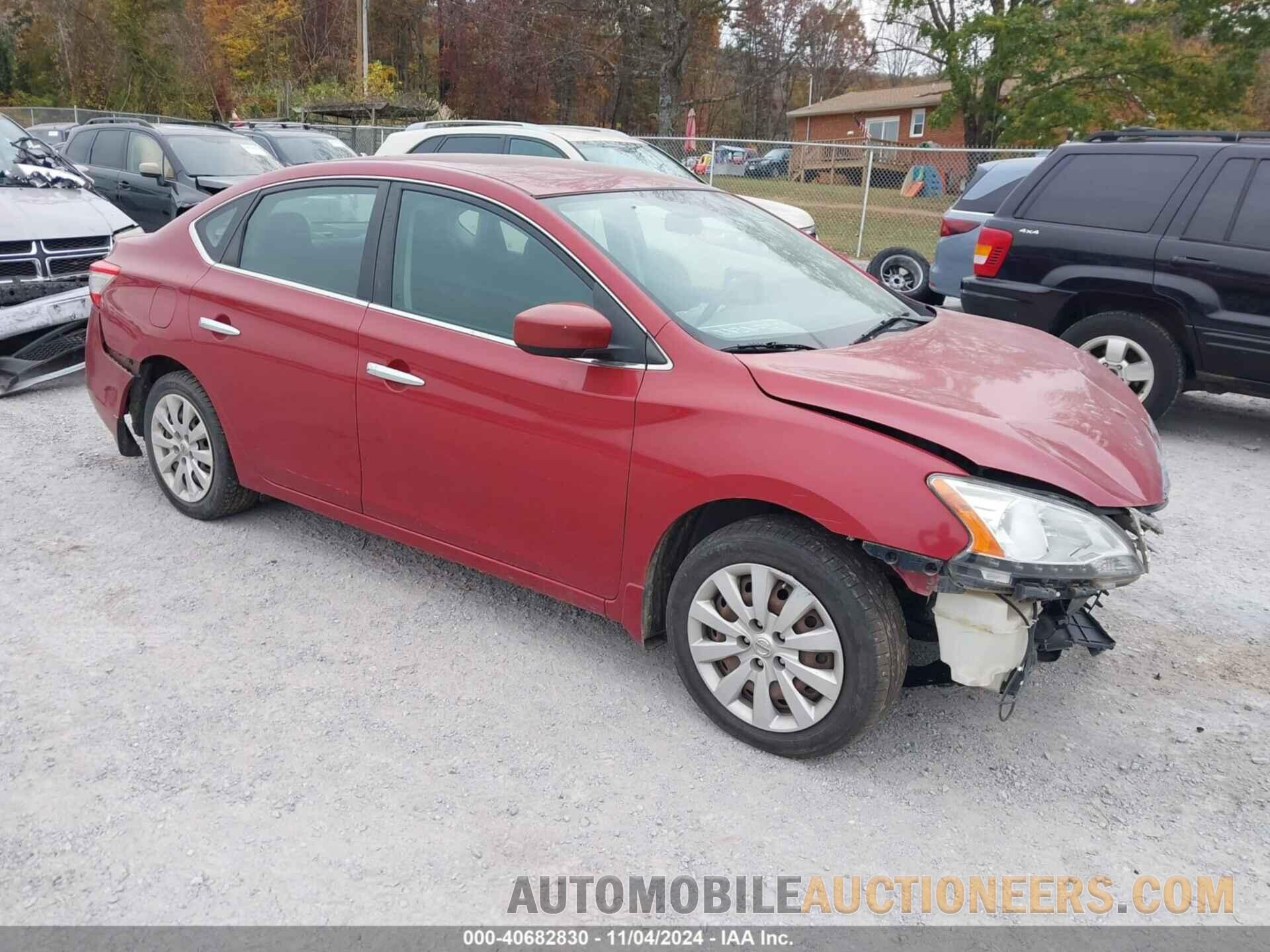 3N1AB7AP0EL644145 NISSAN SENTRA 2014