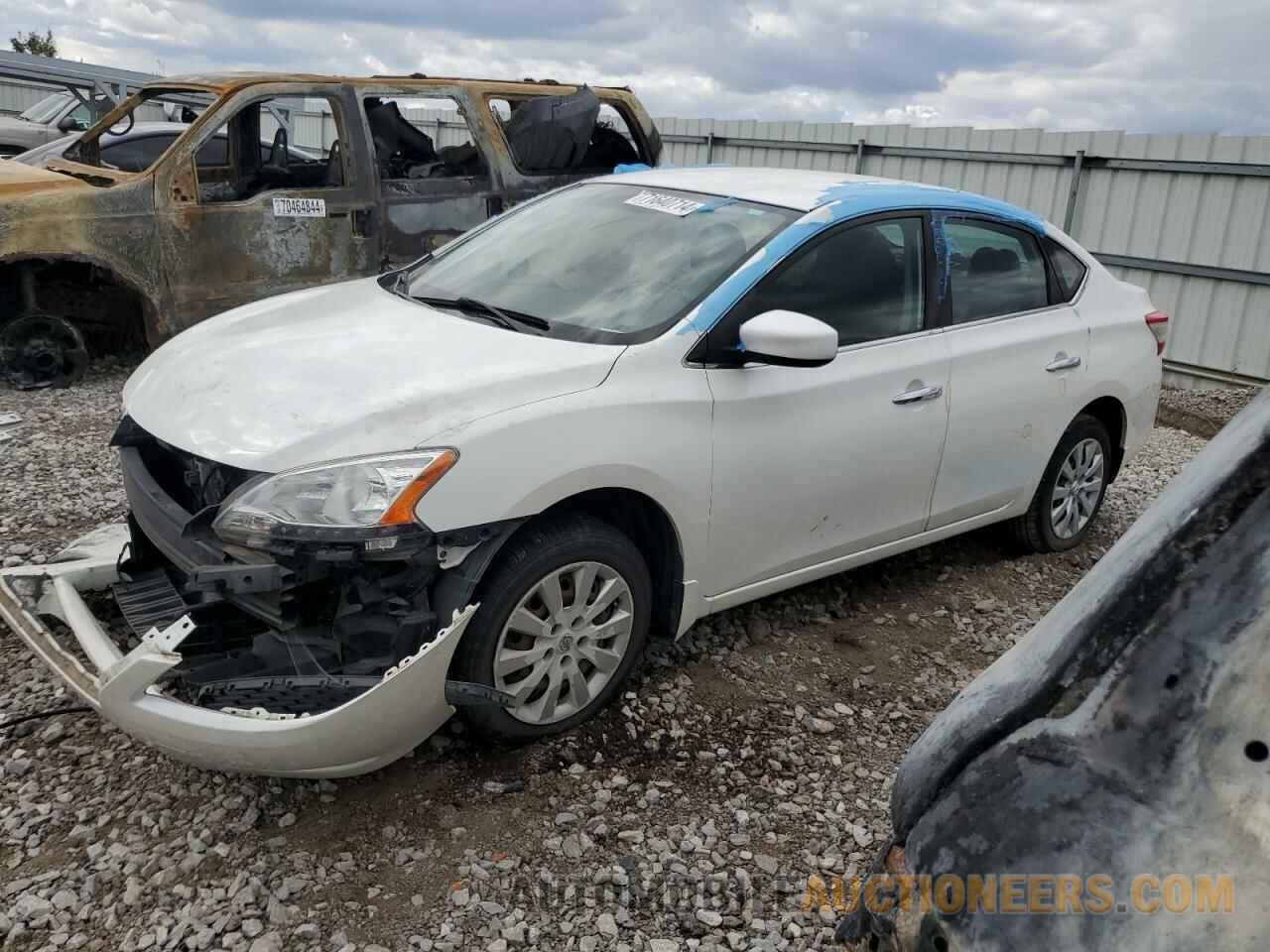 3N1AB7AP0EL663858 NISSAN SENTRA 2014