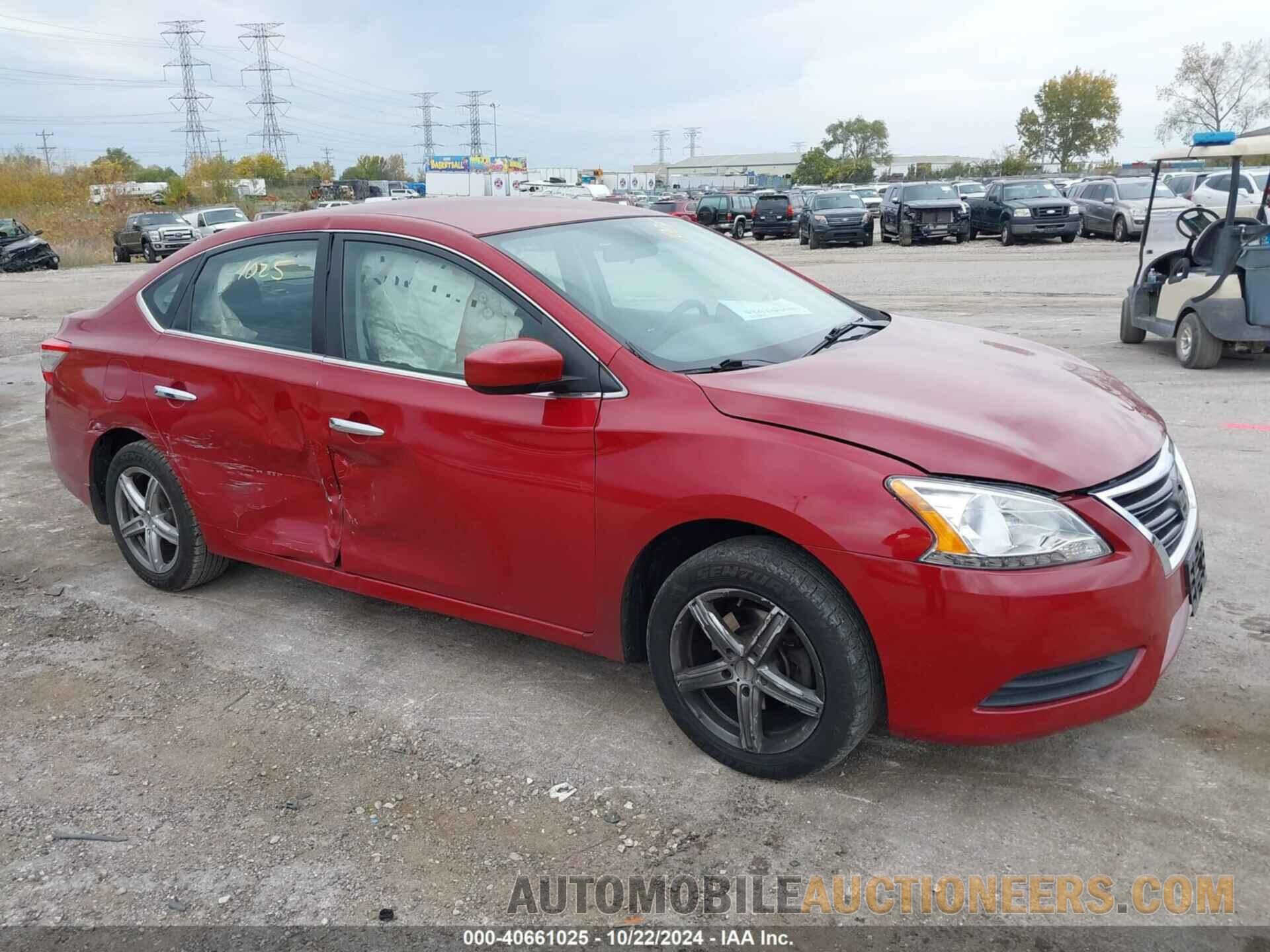 3N1AB7AP0EL691854 NISSAN SENTRA 2014