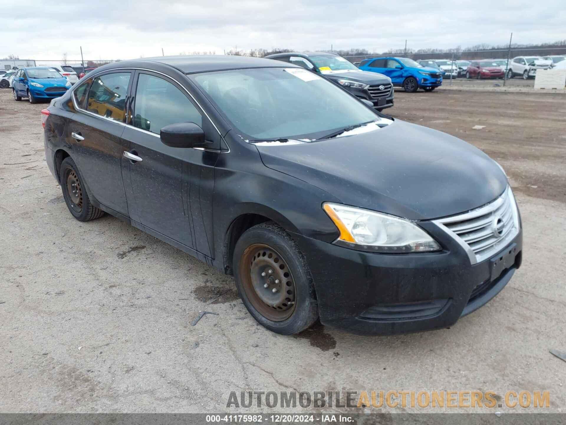 3N1AB7AP0EL697055 NISSAN SENTRA 2014