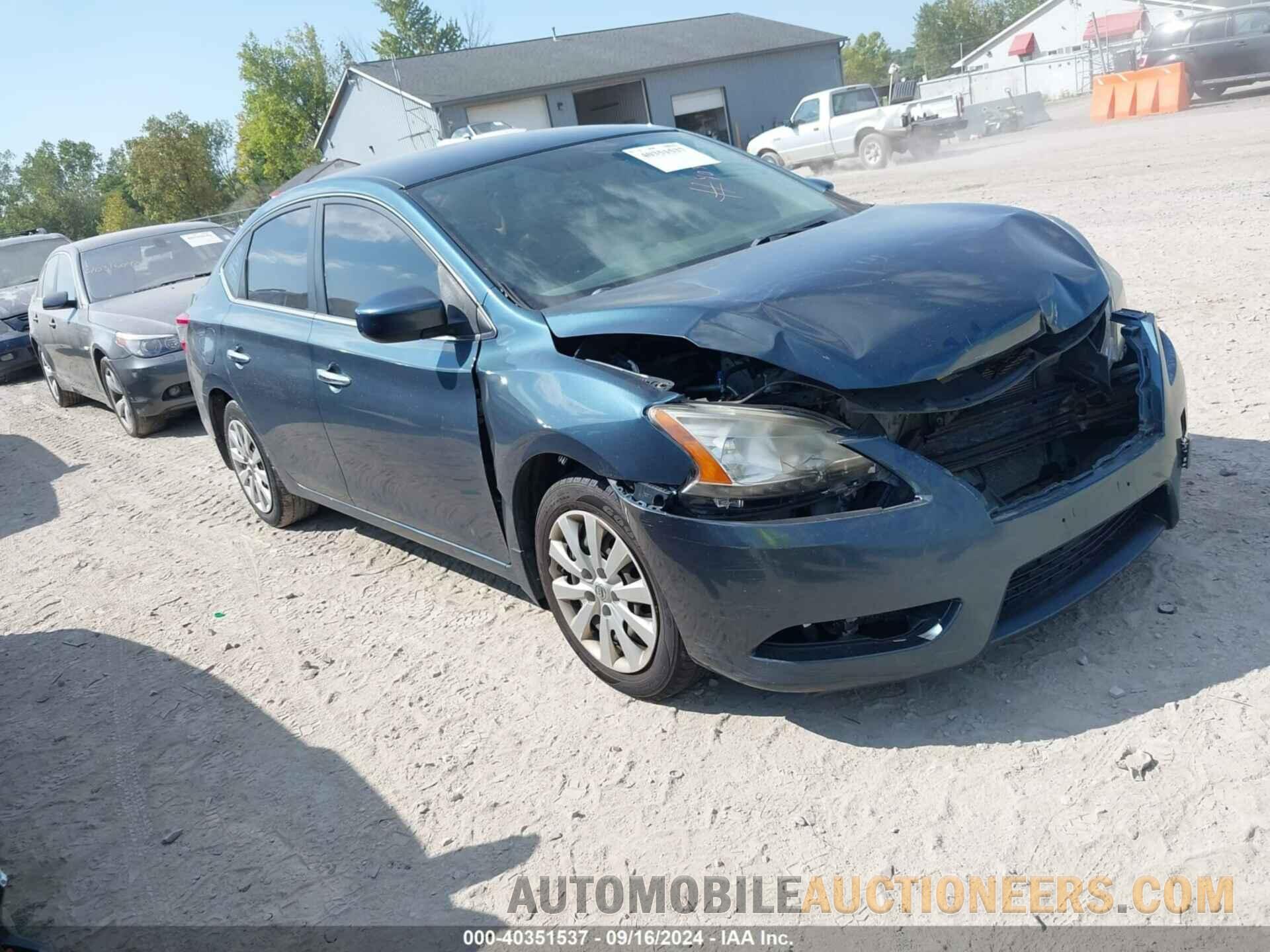 3N1AB7AP0EY216580 NISSAN SENTRA 2014