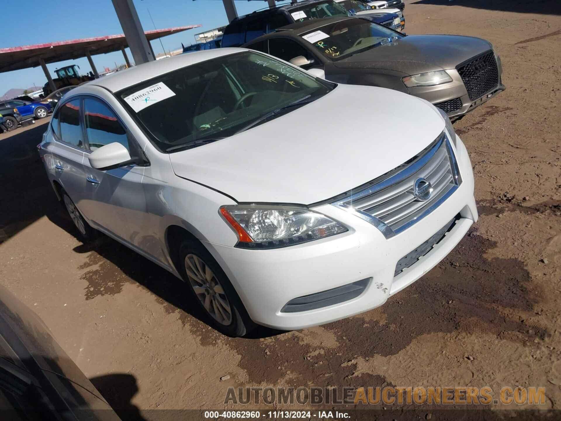 3N1AB7AP0EY309812 NISSAN SENTRA 2014