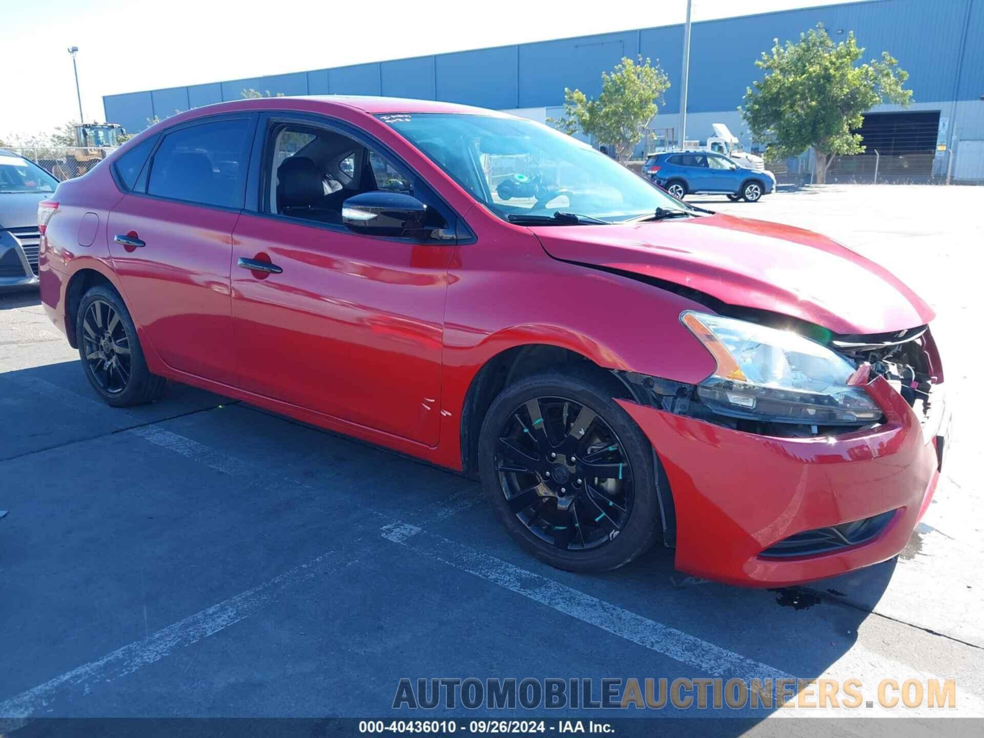 3N1AB7AP0EY327663 NISSAN SENTRA 2014