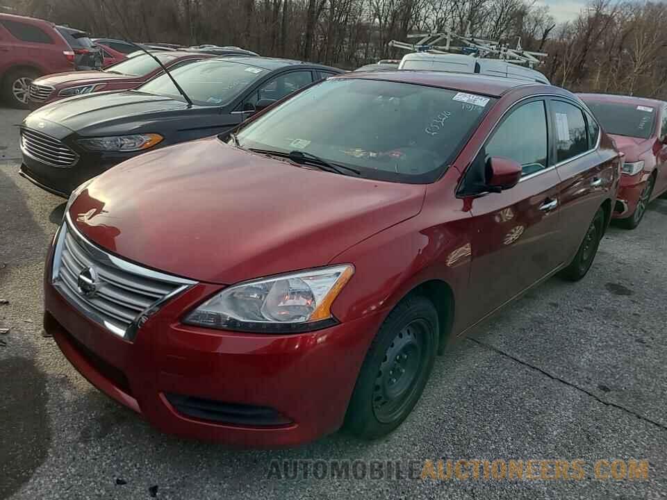 3N1AB7AP0FL653610 Nissan Sentra 2015