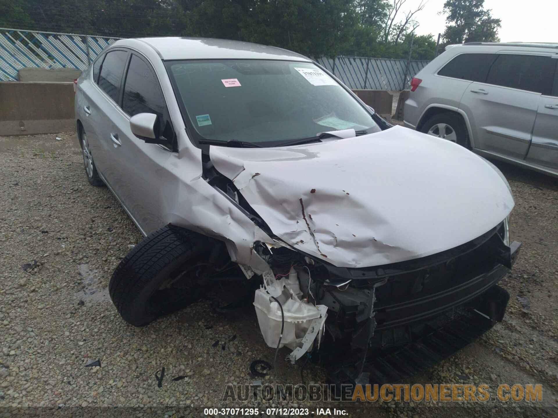 3N1AB7AP0FL656345 NISSAN SENTRA 2015