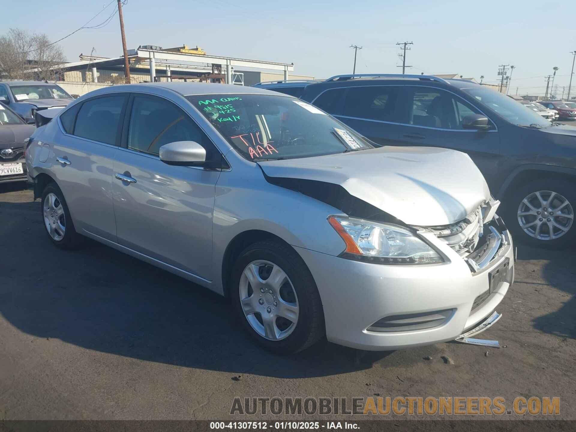 3N1AB7AP0FL689815 NISSAN SENTRA 2015