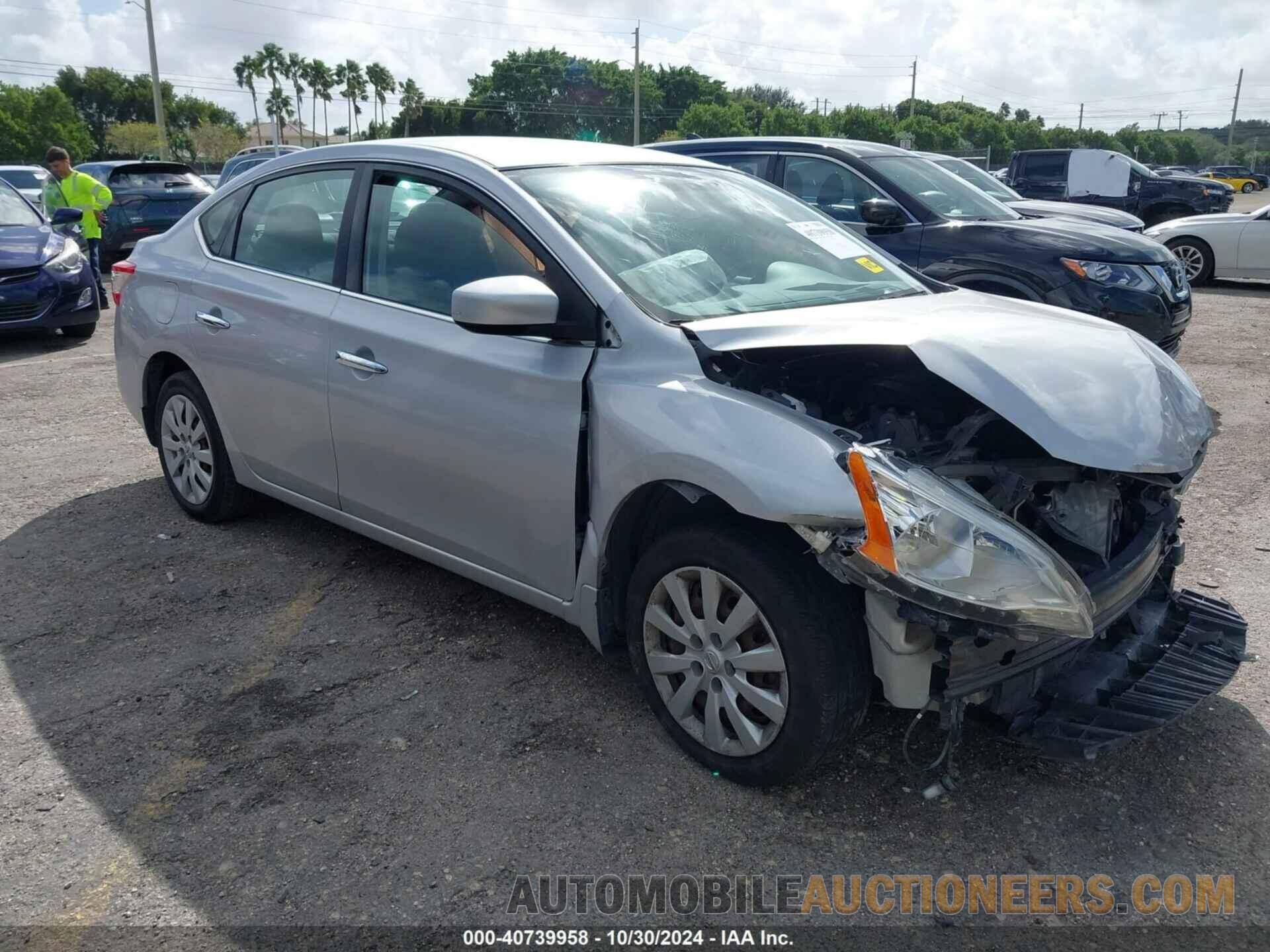 3N1AB7AP0FL691144 NISSAN SENTRA 2015