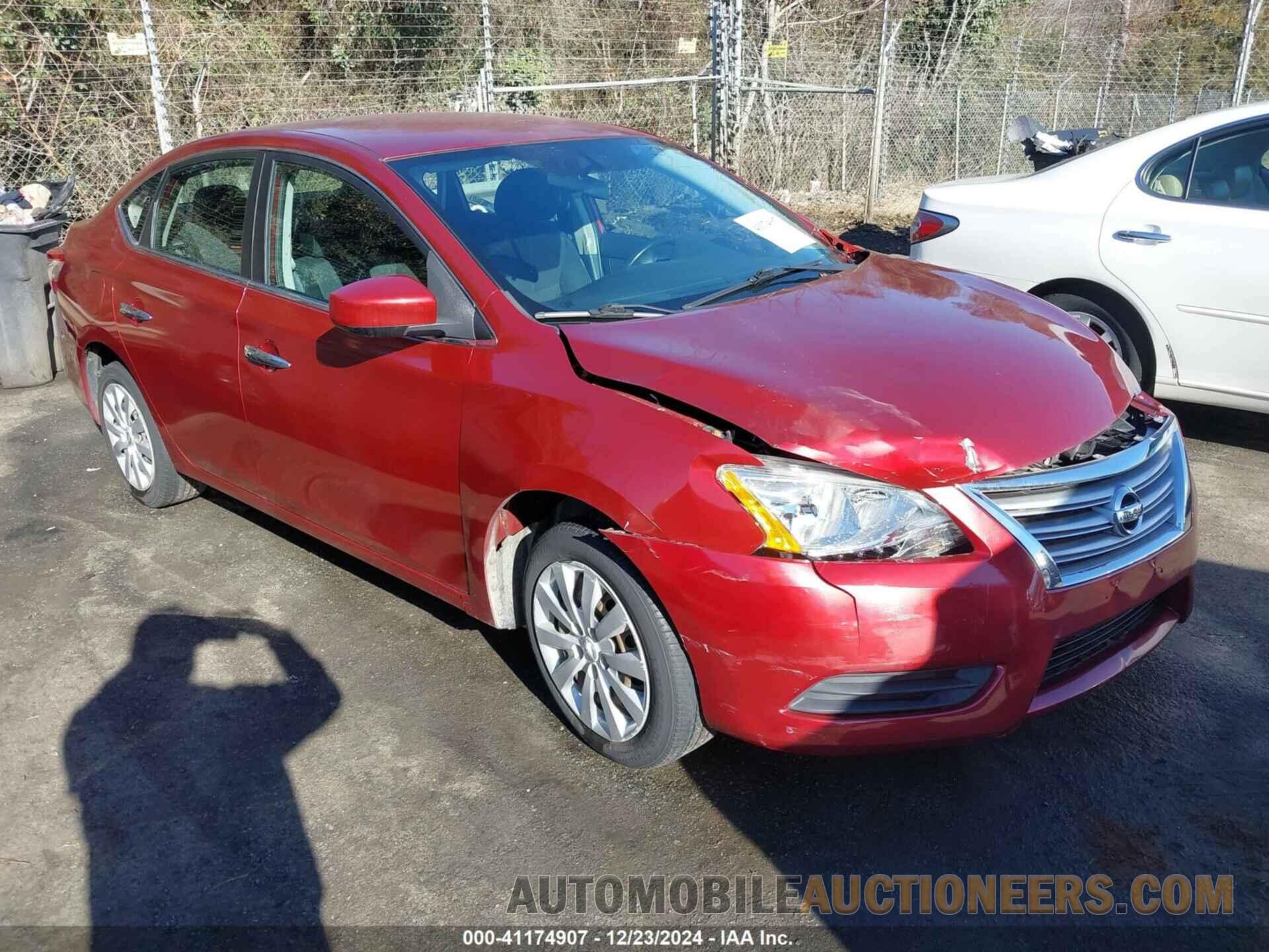 3N1AB7AP0FY216371 NISSAN SENTRA 2015