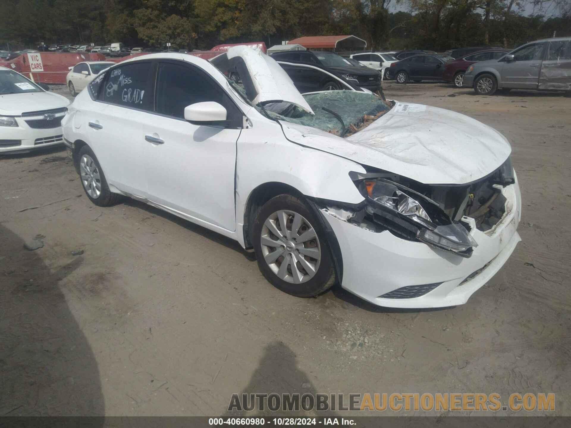 3N1AB7AP0GY286664 NISSAN SENTRA 2016