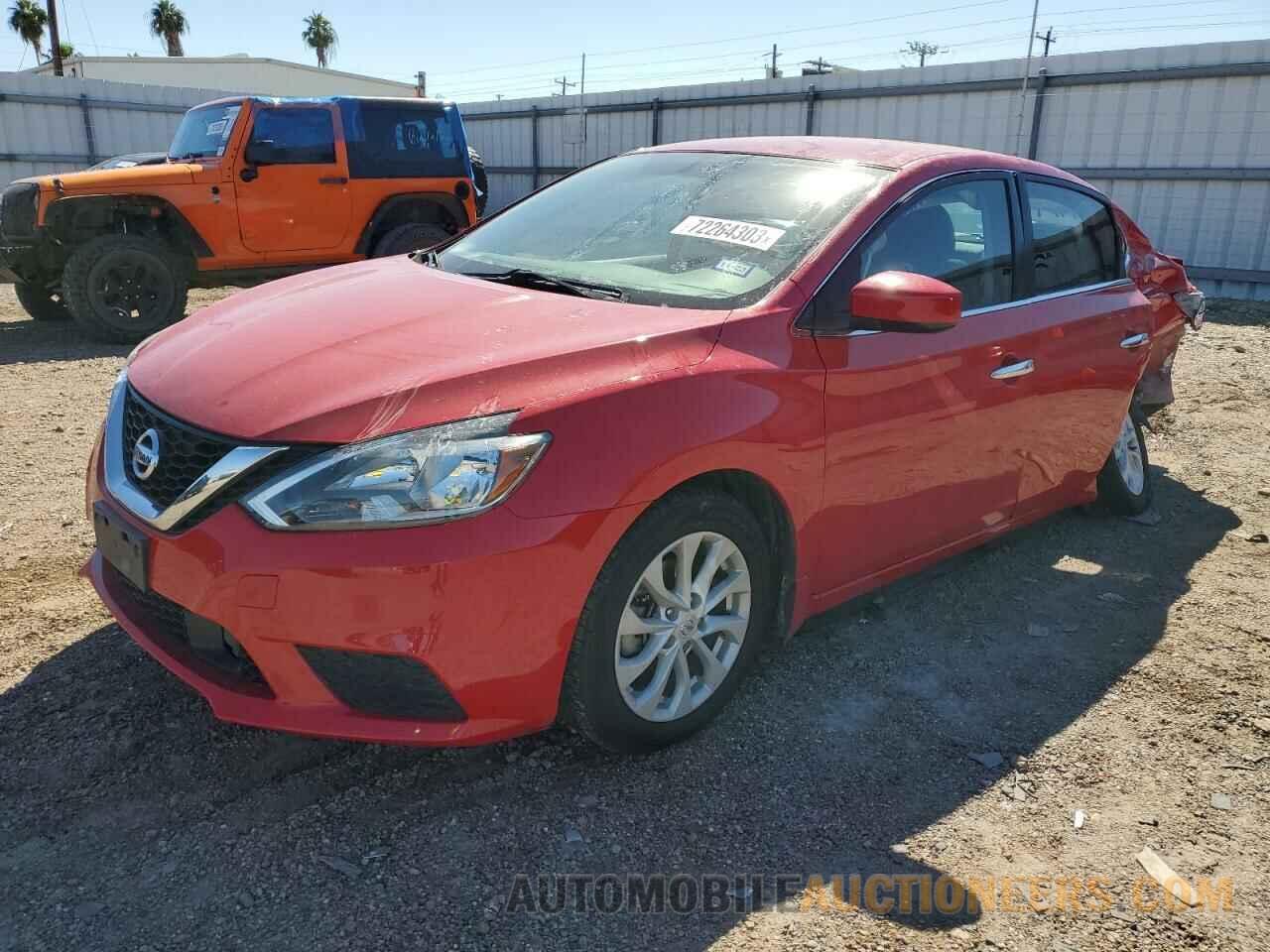 3N1AB7AP0KY233908 NISSAN SENTRA 2019