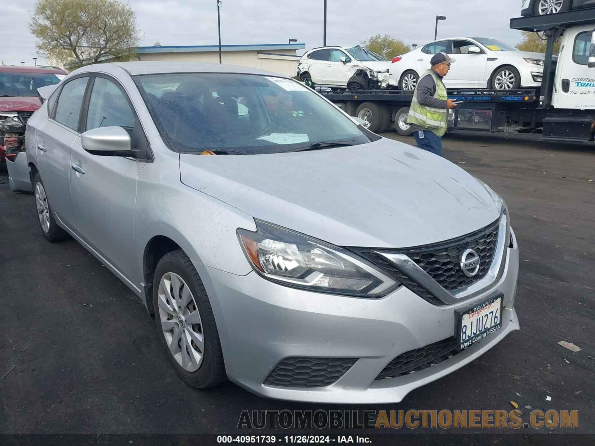 3N1AB7AP0KY249512 NISSAN SENTRA 2019