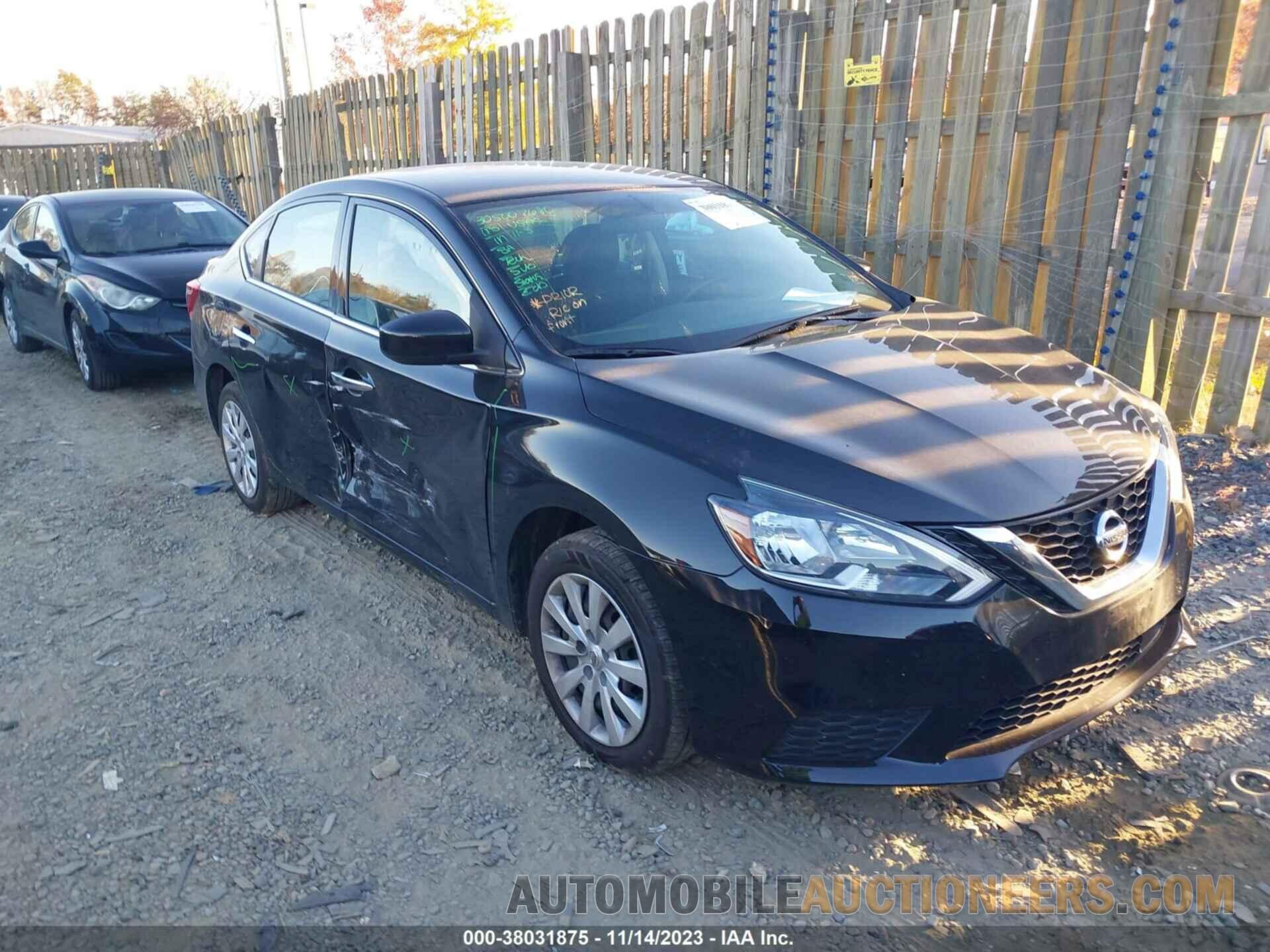 3N1AB7AP0KY344362 NISSAN SENTRA 2019