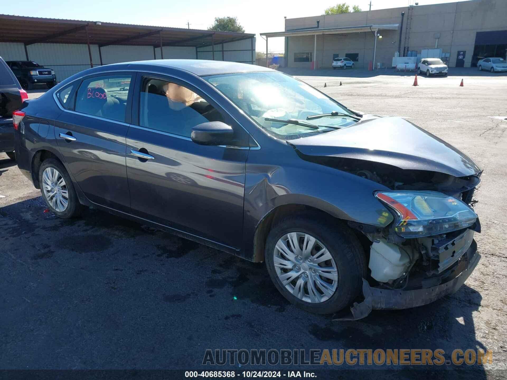 3N1AB7AP1DL743166 NISSAN SENTRA 2013