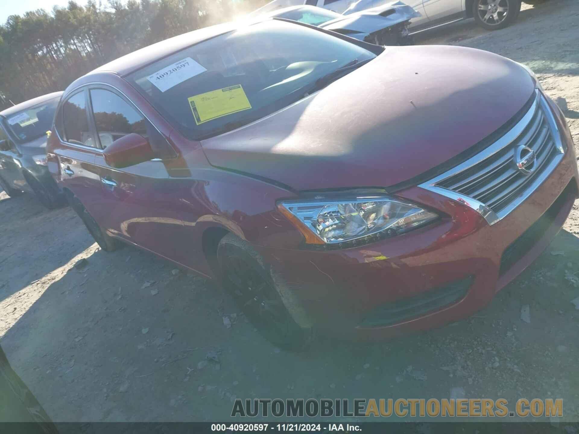 3N1AB7AP1EL625636 NISSAN SENTRA 2014