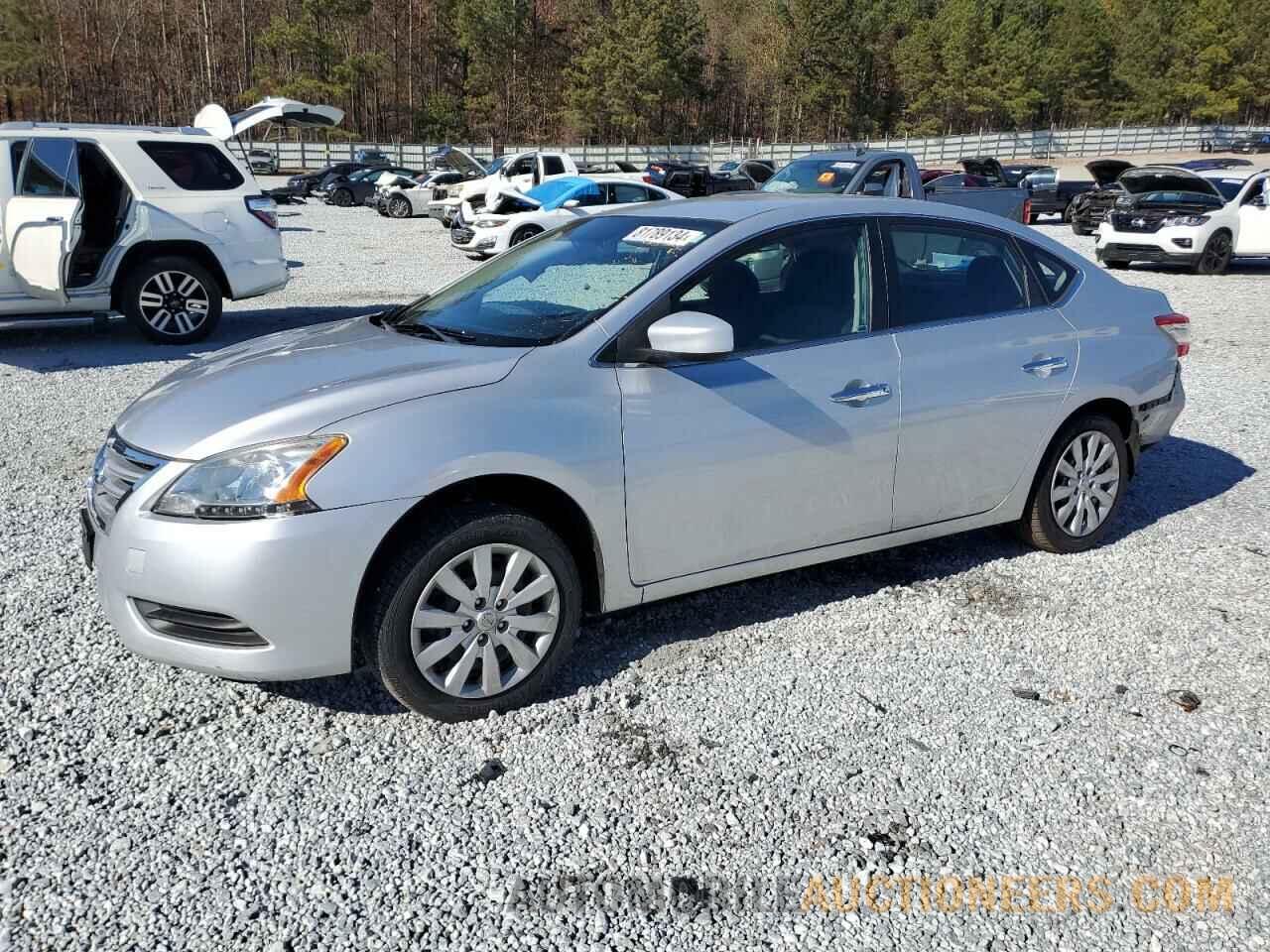 3N1AB7AP1FL663465 NISSAN SENTRA 2015