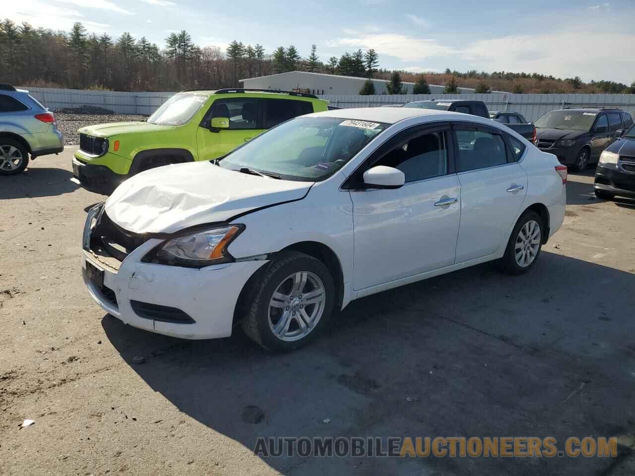 3N1AB7AP1FY309545 NISSAN SENTRA 2015