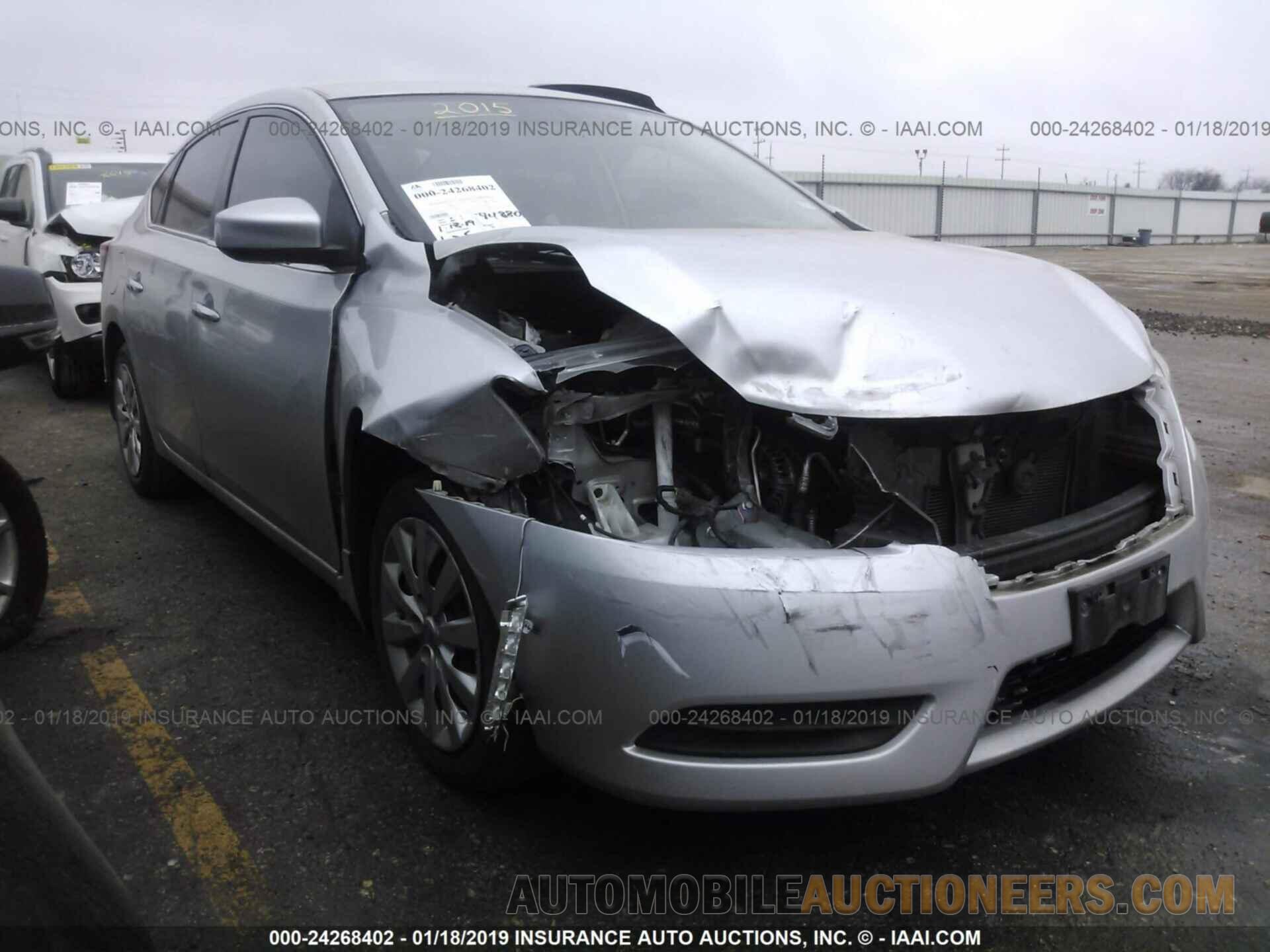 3N1AB7AP1FY309884 NISSAN SENTRA 2015