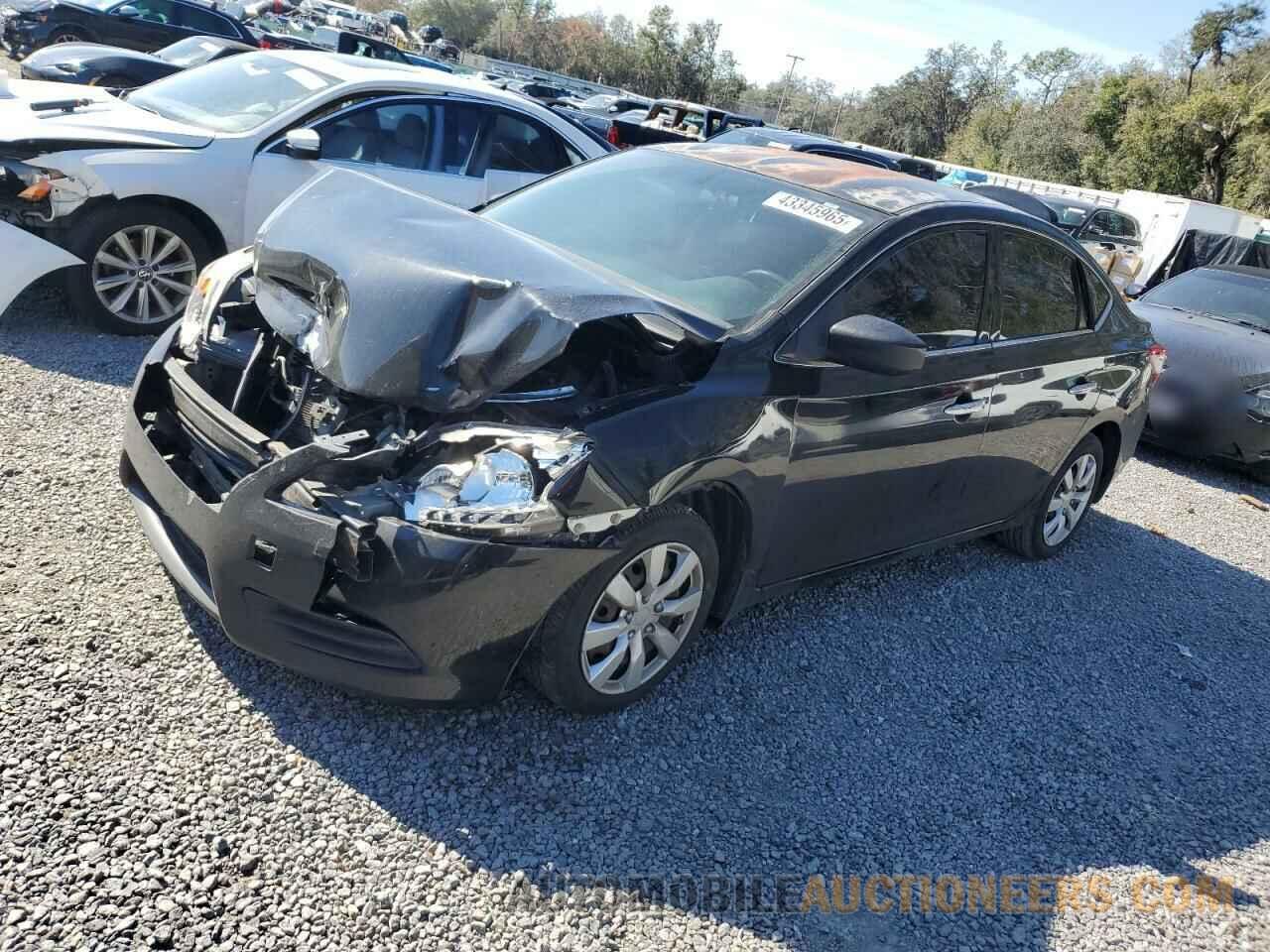 3N1AB7AP1FY370412 NISSAN SENTRA 2015