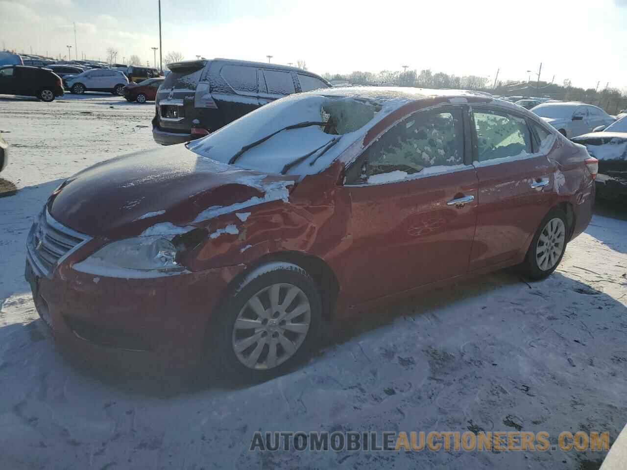 3N1AB7AP2DL674035 NISSAN SENTRA 2013