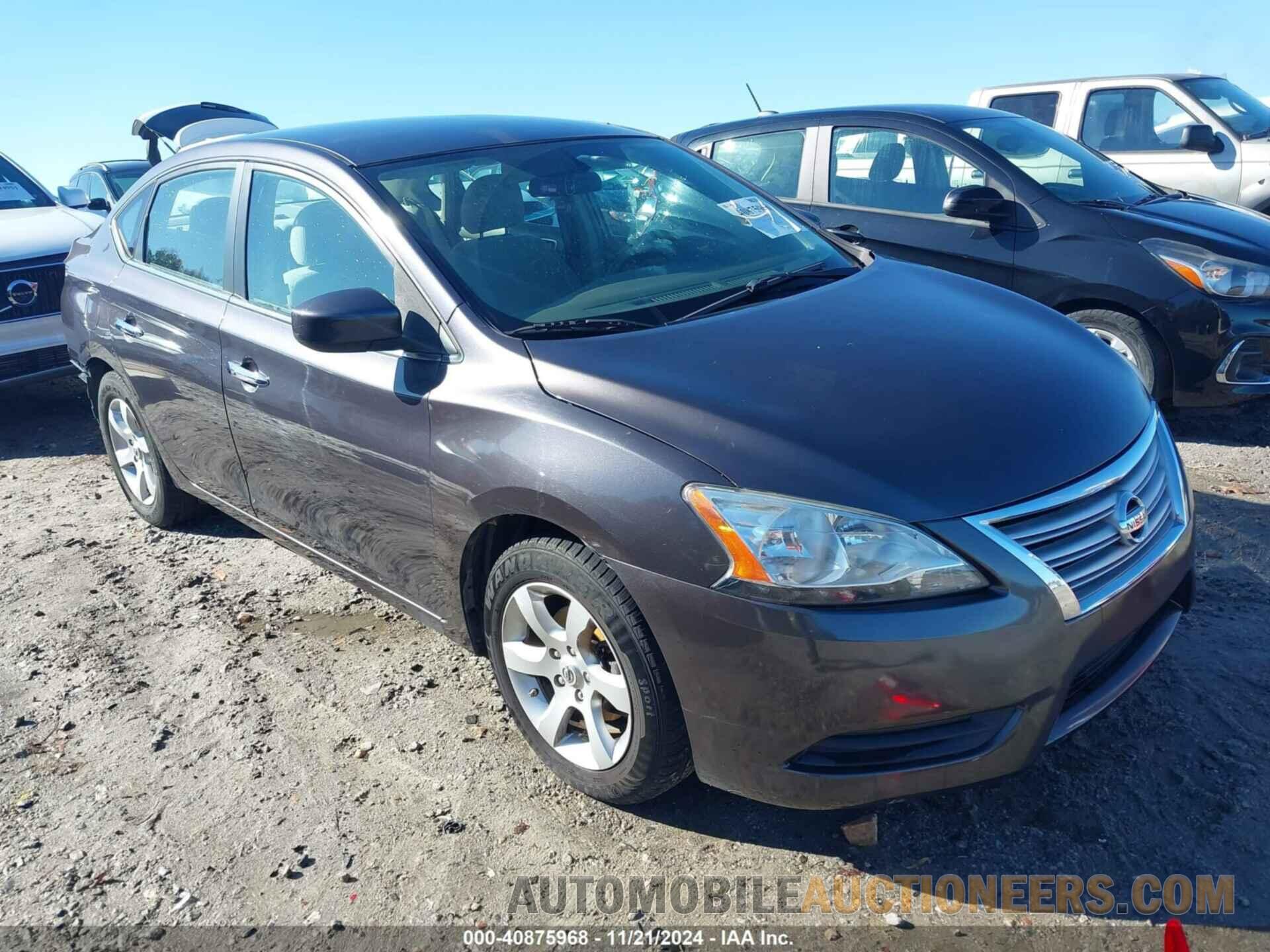 3N1AB7AP2DL703341 NISSAN SENTRA 2013