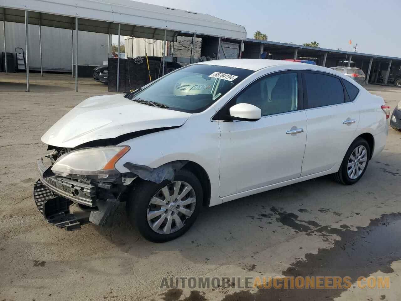 3N1AB7AP2DL703601 NISSAN SENTRA 2013