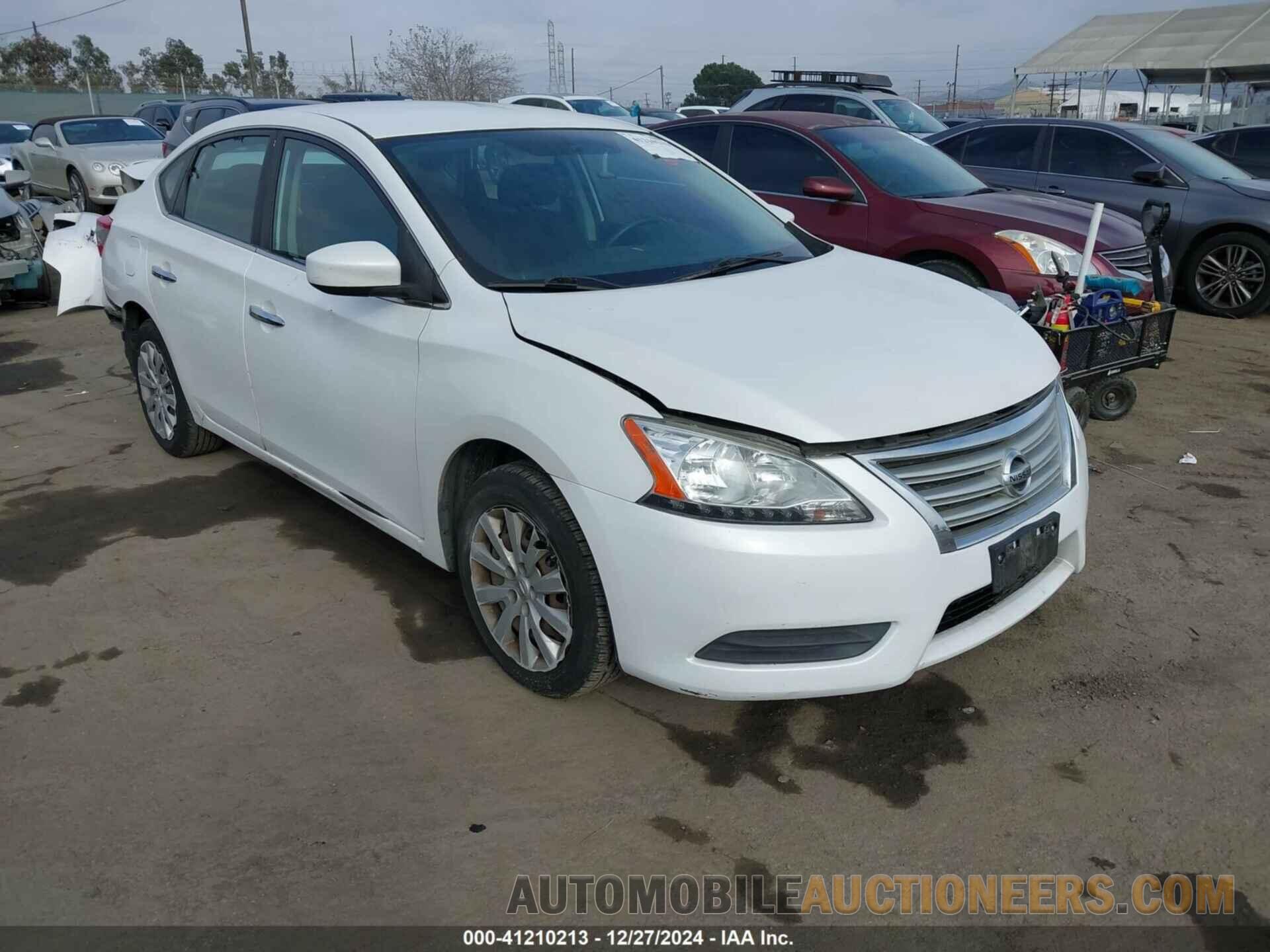 3N1AB7AP2DL758484 NISSAN SENTRA 2013