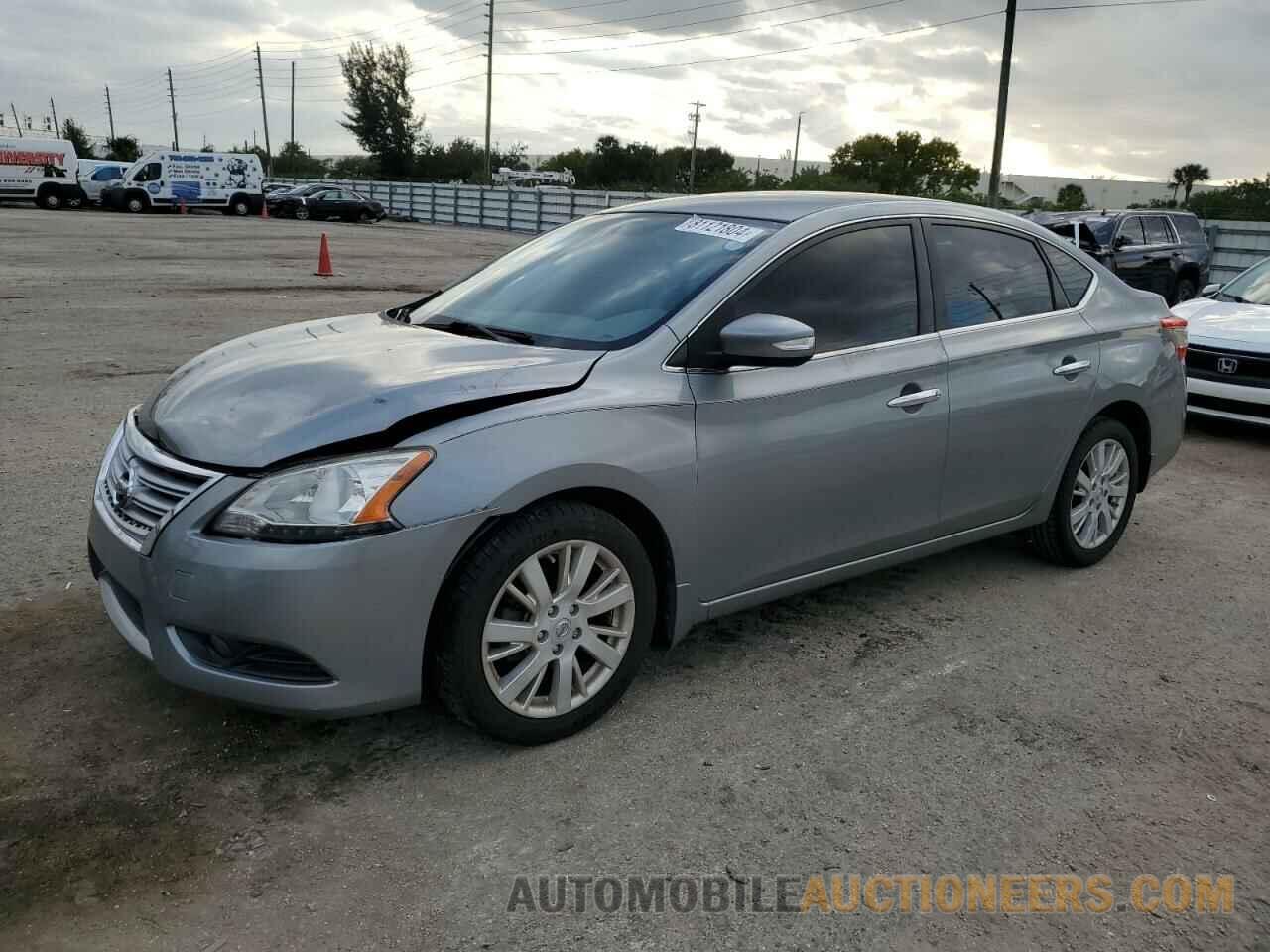 3N1AB7AP2DL763703 NISSAN SENTRA 2013