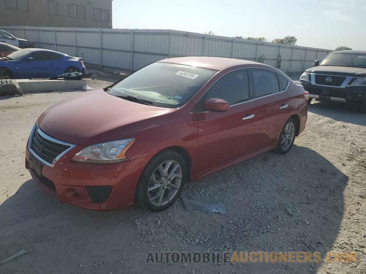 3N1AB7AP2DL763720 NISSAN SENTRA 2013