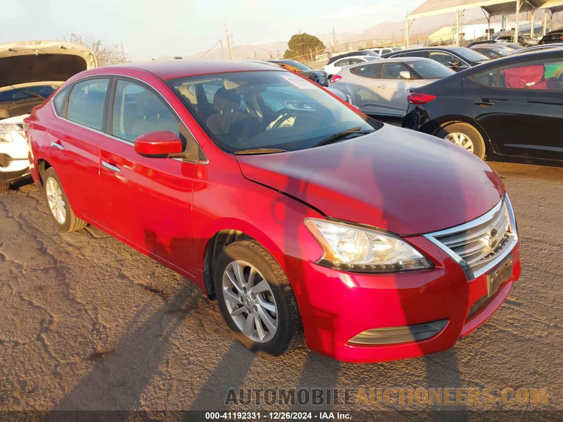 3N1AB7AP2DL767010 NISSAN SENTRA 2013