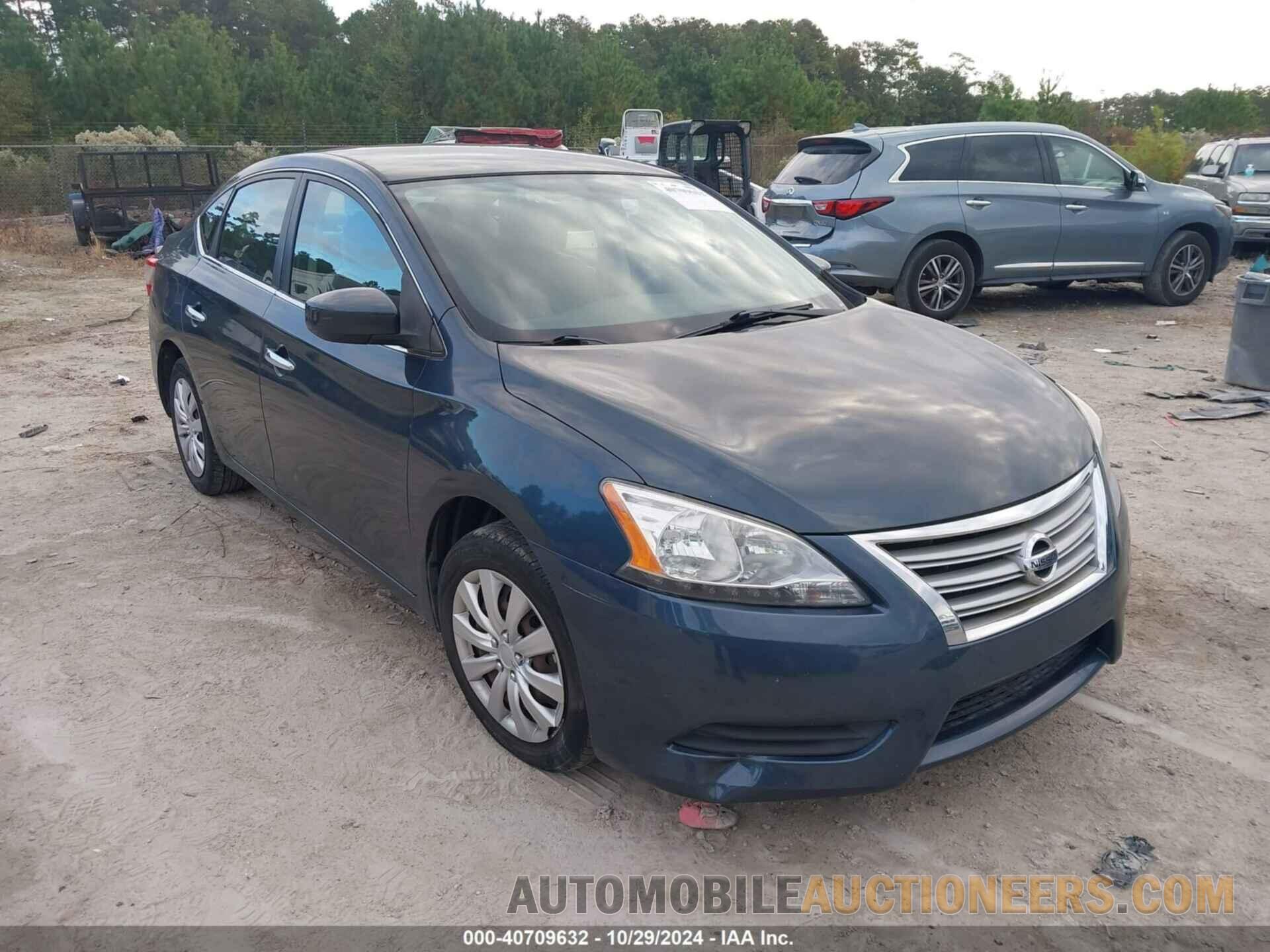 3N1AB7AP2DL783367 NISSAN SENTRA 2013