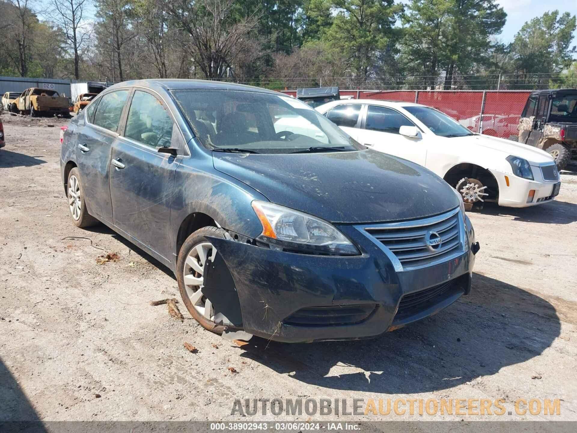 3N1AB7AP2DL790383 NISSAN SENTRA 2013