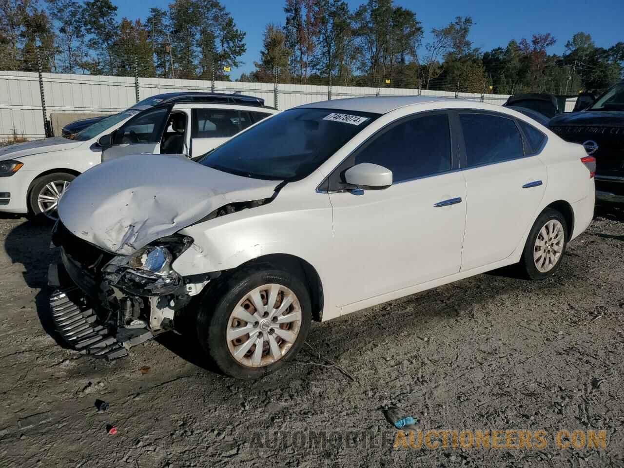 3N1AB7AP2EL662727 NISSAN SENTRA 2014