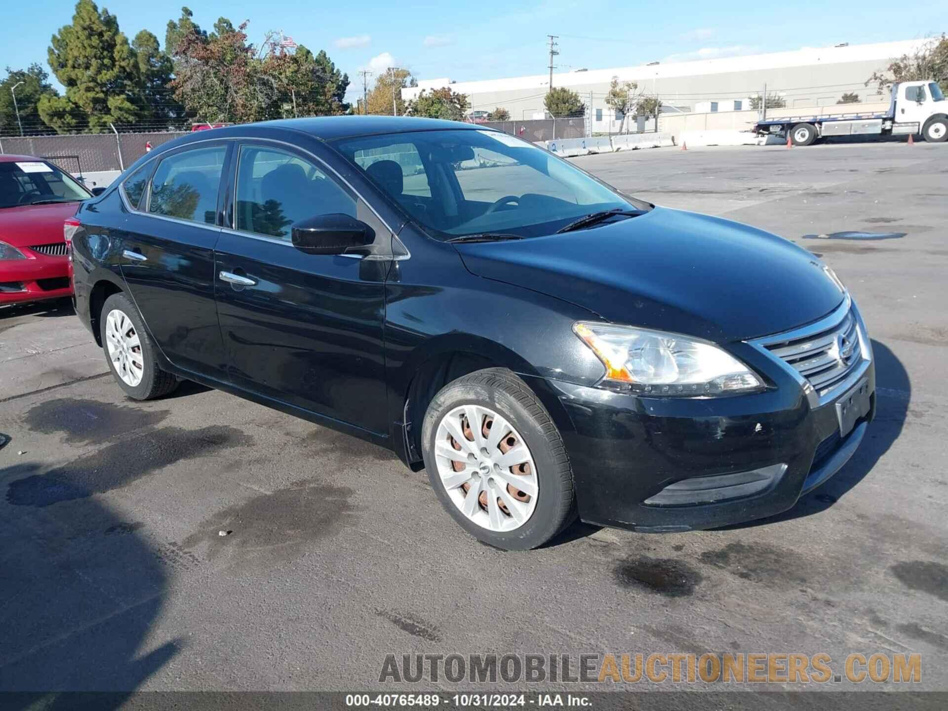 3N1AB7AP2EL681388 NISSAN SENTRA 2014