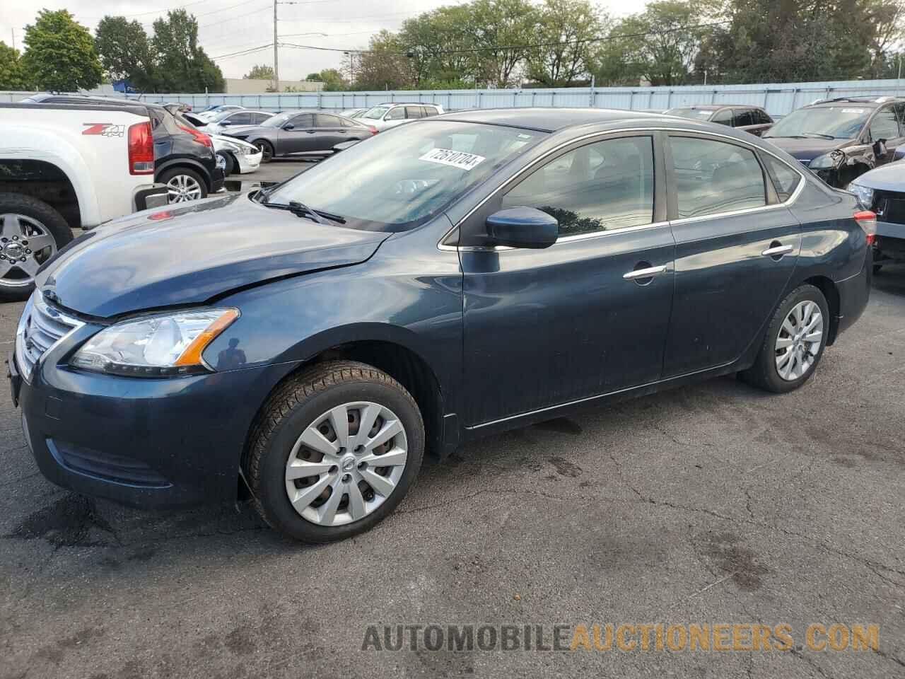 3N1AB7AP2EL690608 NISSAN SENTRA 2014