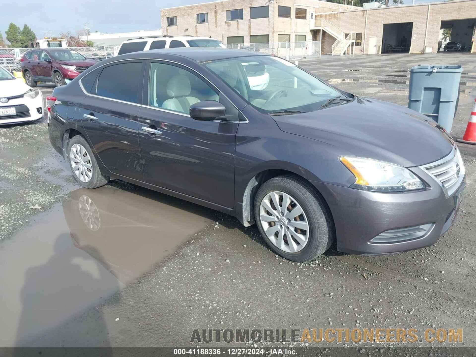 3N1AB7AP2EL691127 NISSAN SENTRA 2014