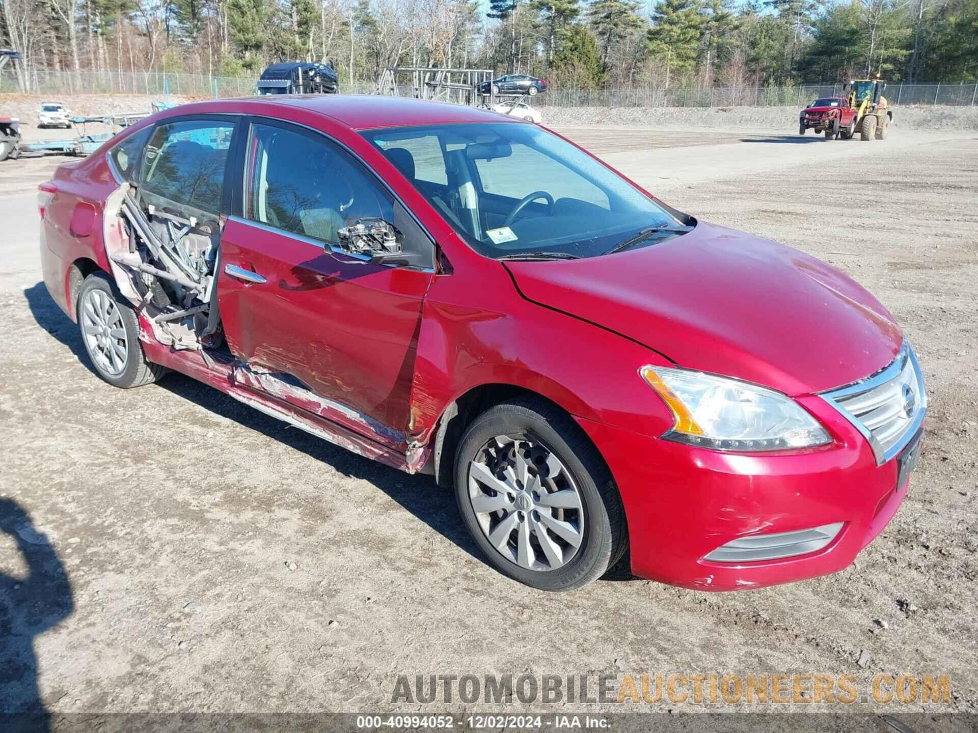 3N1AB7AP2EY283665 NISSAN SENTRA 2014