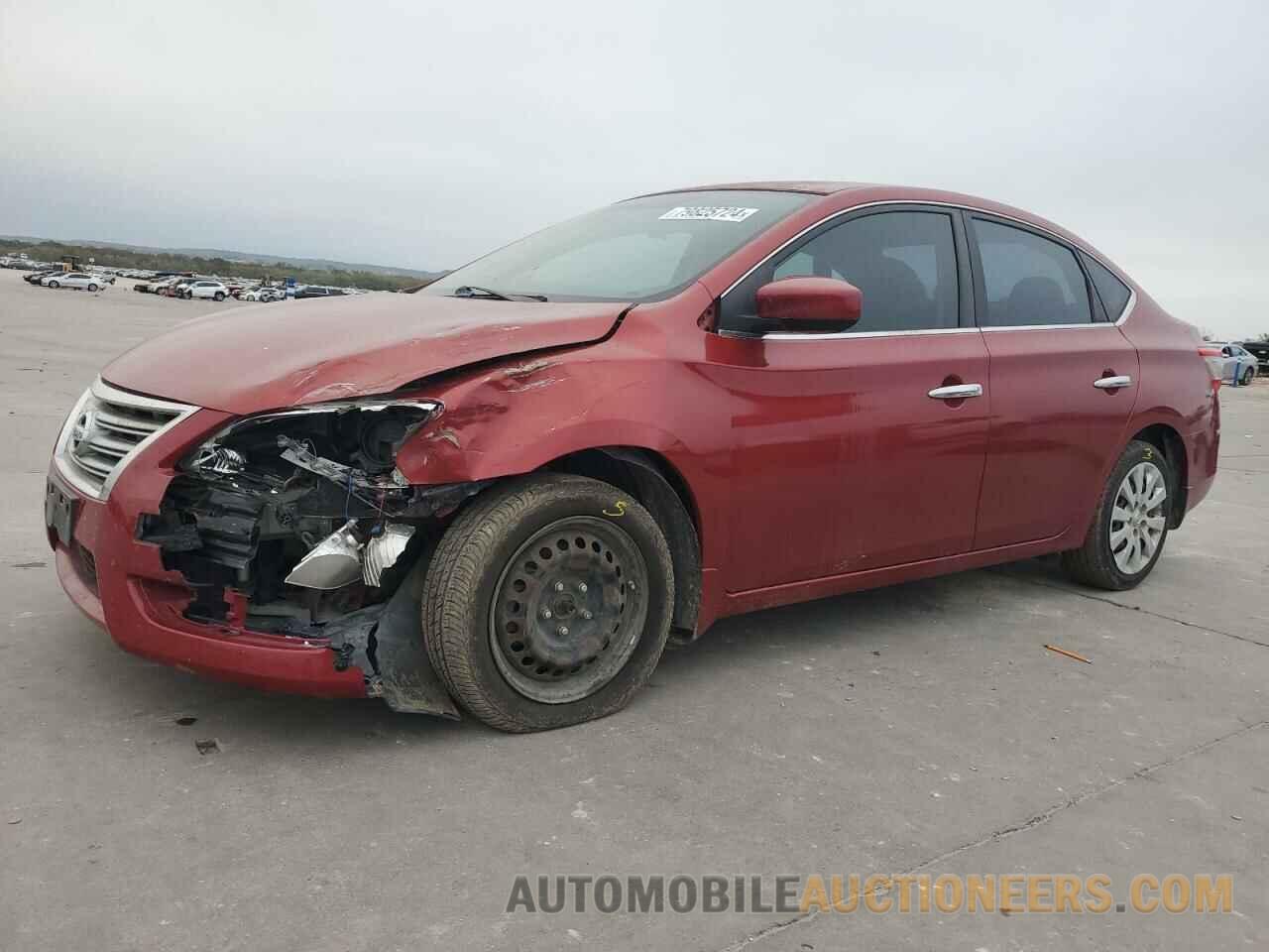 3N1AB7AP2EY293063 NISSAN SENTRA 2014