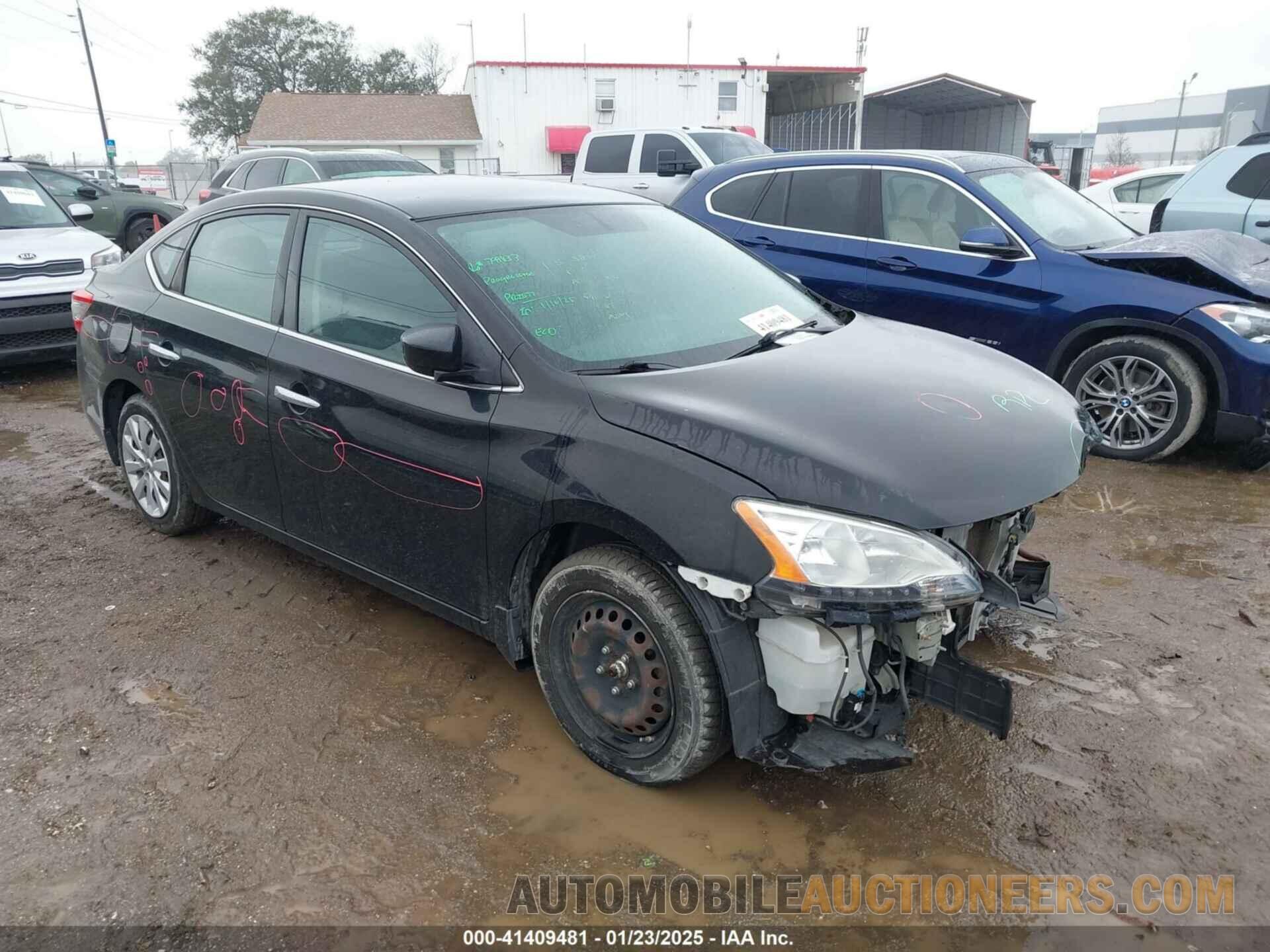 3N1AB7AP2FL680856 NISSAN SENTRA 2015