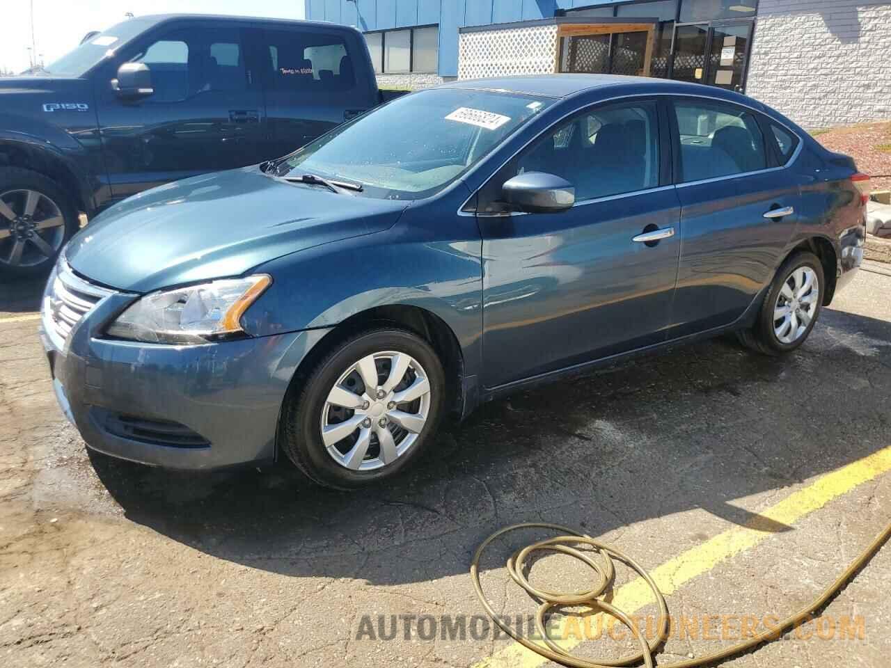 3N1AB7AP2FY222091 NISSAN SENTRA 2015